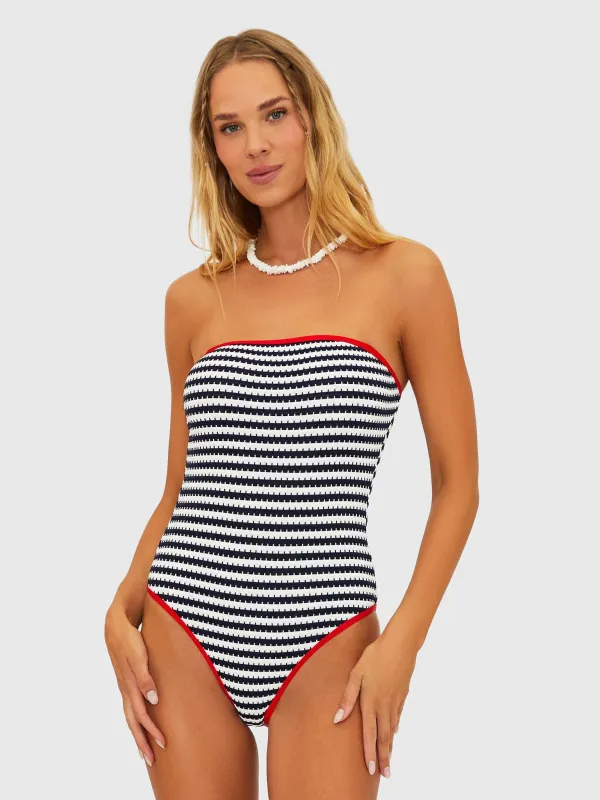 Beach Riot Women's Amber One-Piece Swimsuit sold by Saint Bernard