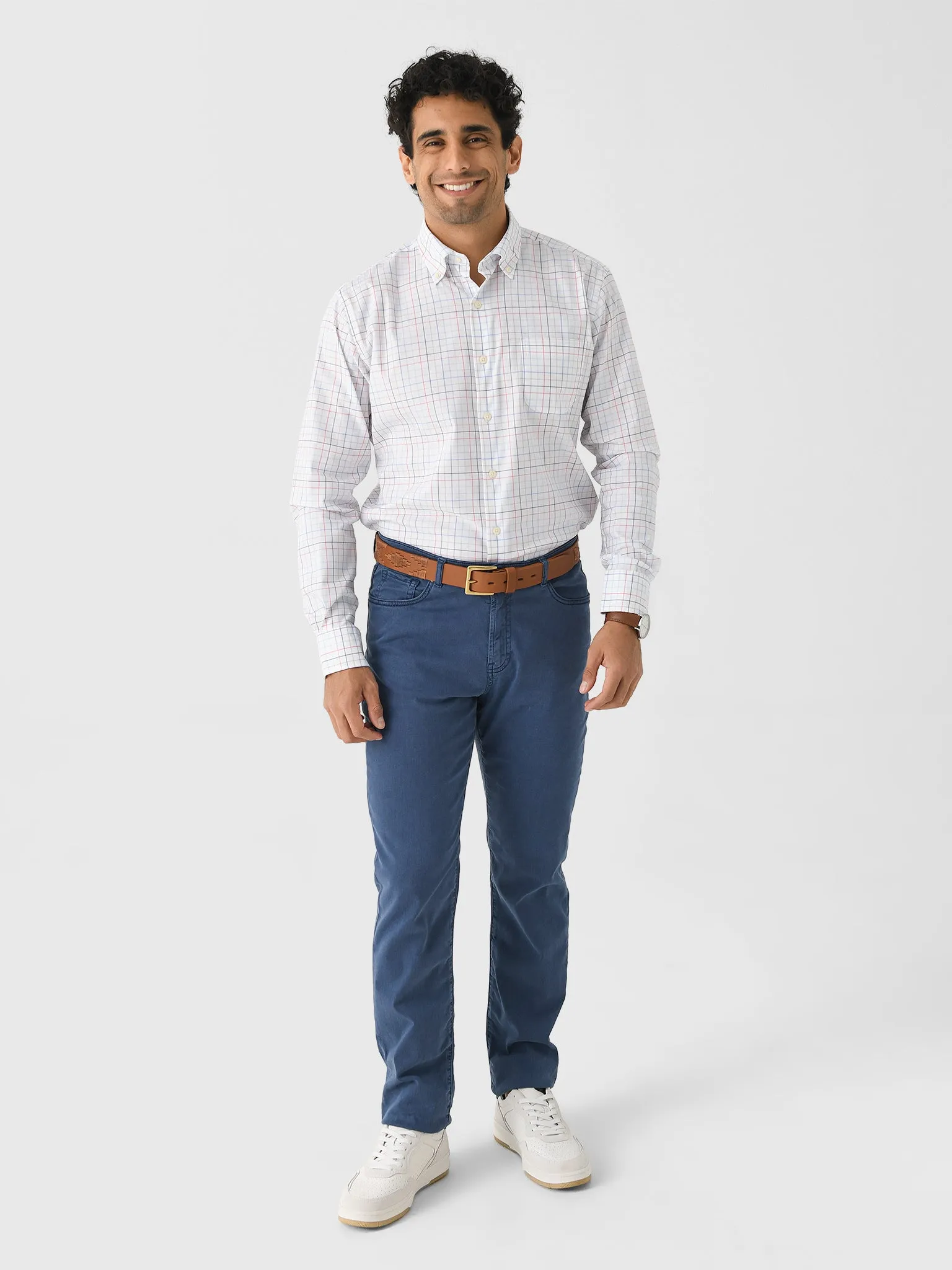 Peter Millar Crown Men's Allen Crown Lite Cotton-Stretch Sport Shirt sold by Saint Bernard product image thumbnail 2