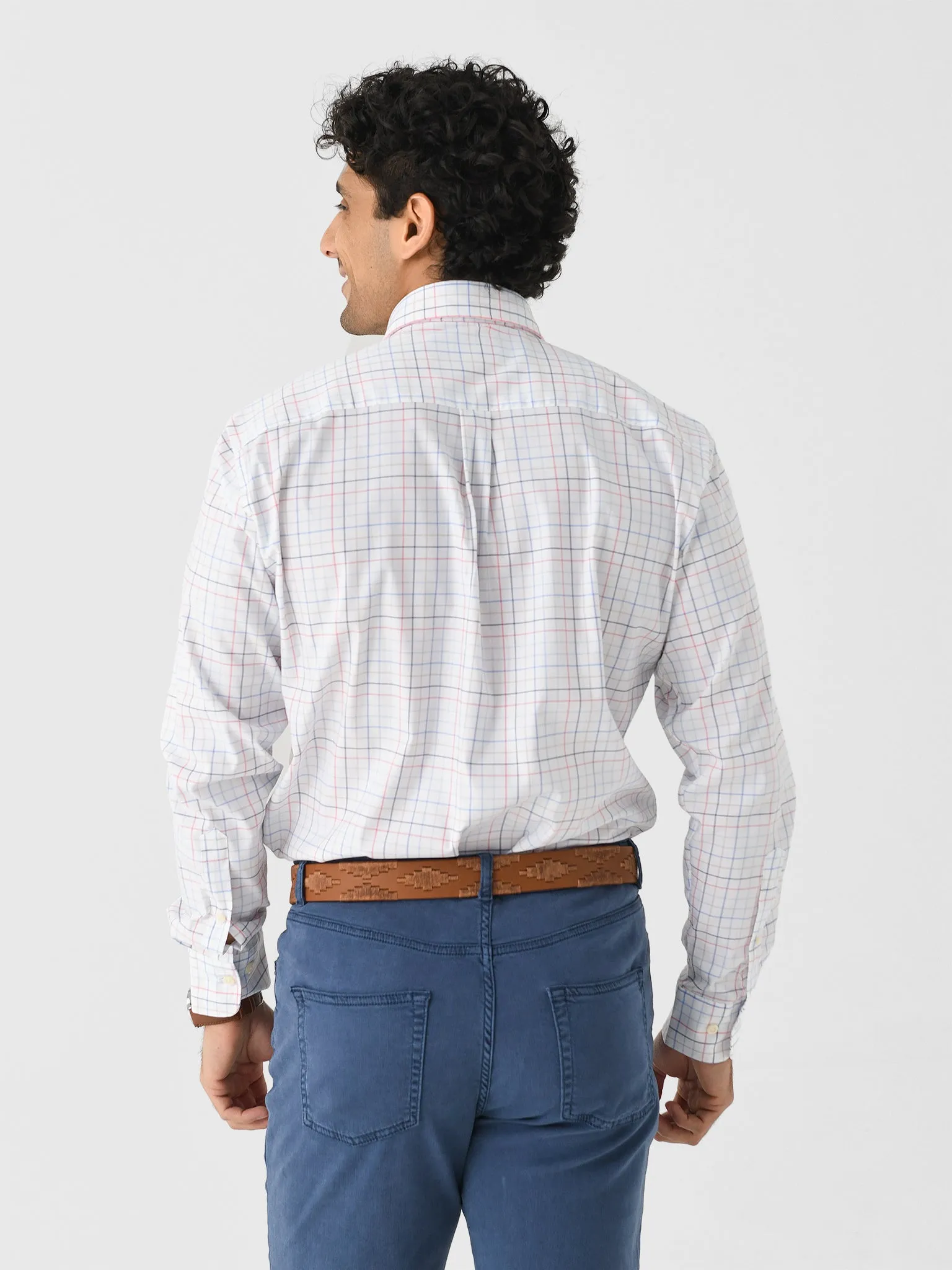 Peter Millar Crown Men's Allen Crown Lite Cotton-Stretch Sport Shirt sold by Saint Bernard product image thumbnail 4
