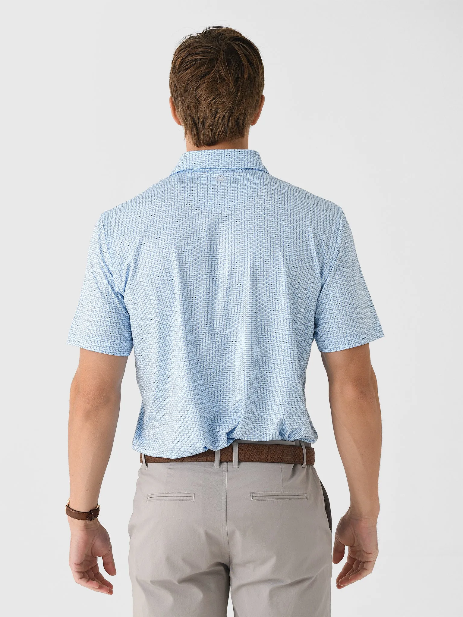 Peter Millar Crown Sport Men's First In Flight Performance Jersey Polo sold by Saint Bernard product image thumbnail 4