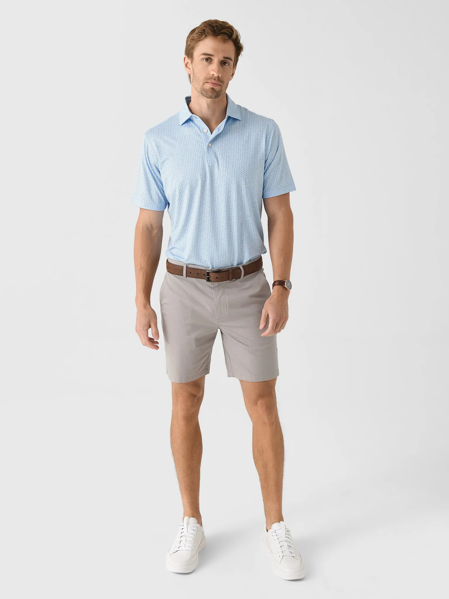 Peter Millar Crown Sport Men's First In Flight Performance Jersey Polo sold by Saint Bernard product image thumbnail 2