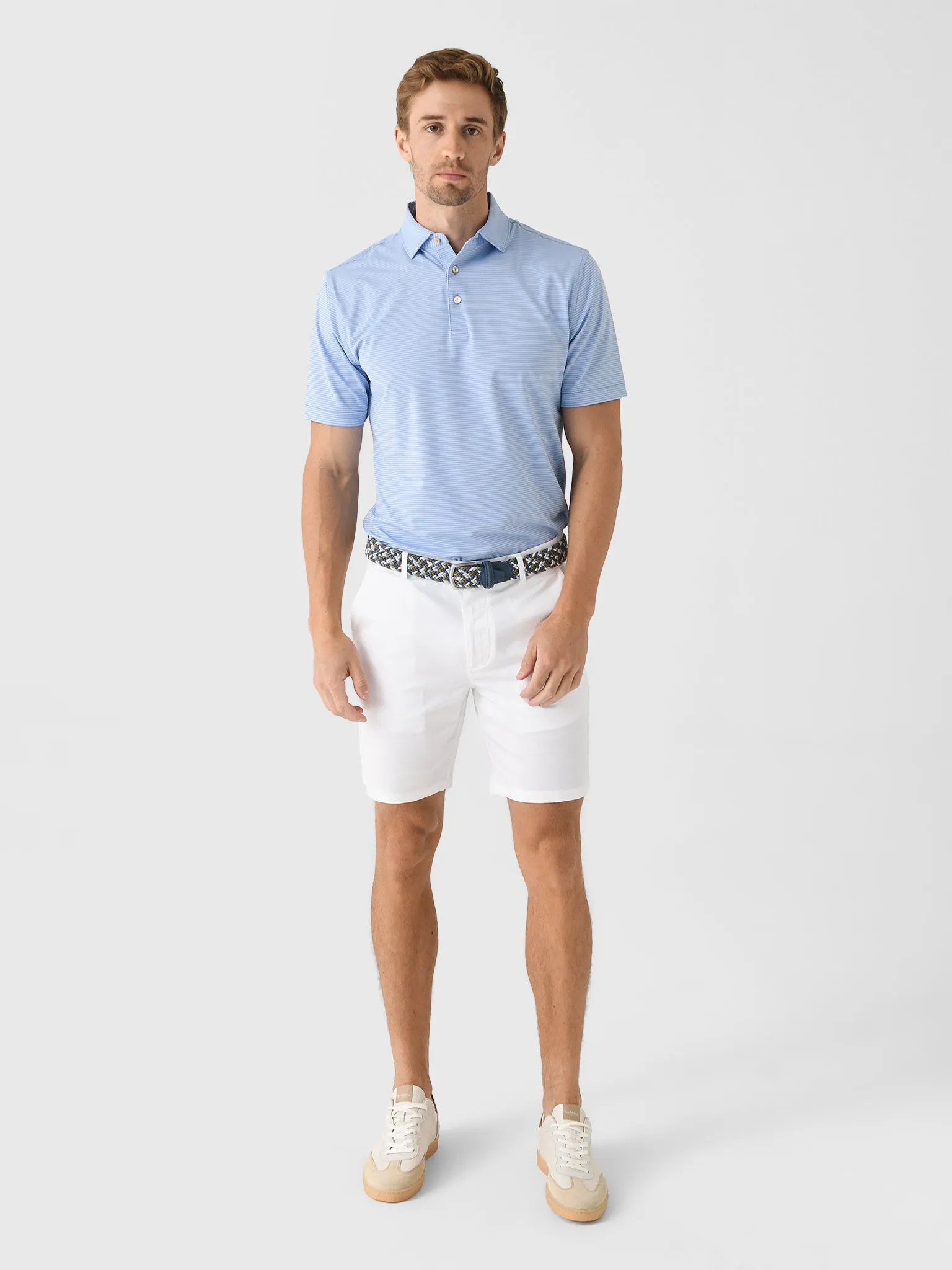 Peter Millar Crown Sport Men's Grove Performance Jersey Polo sold by Saint Bernard product image thumbnail 2