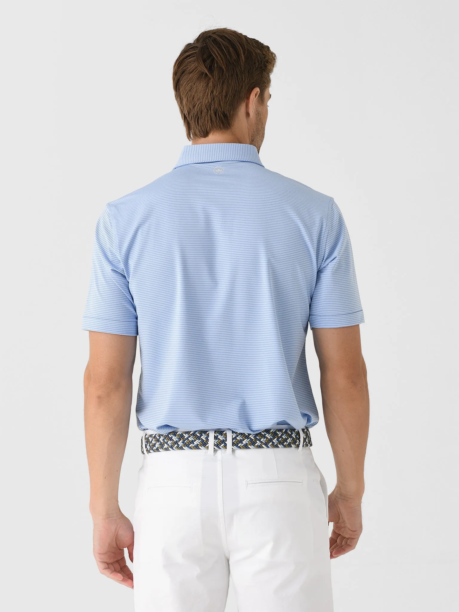 Peter Millar Crown Sport Men's Grove Performance Jersey Polo sold by Saint Bernard product image thumbnail 4
