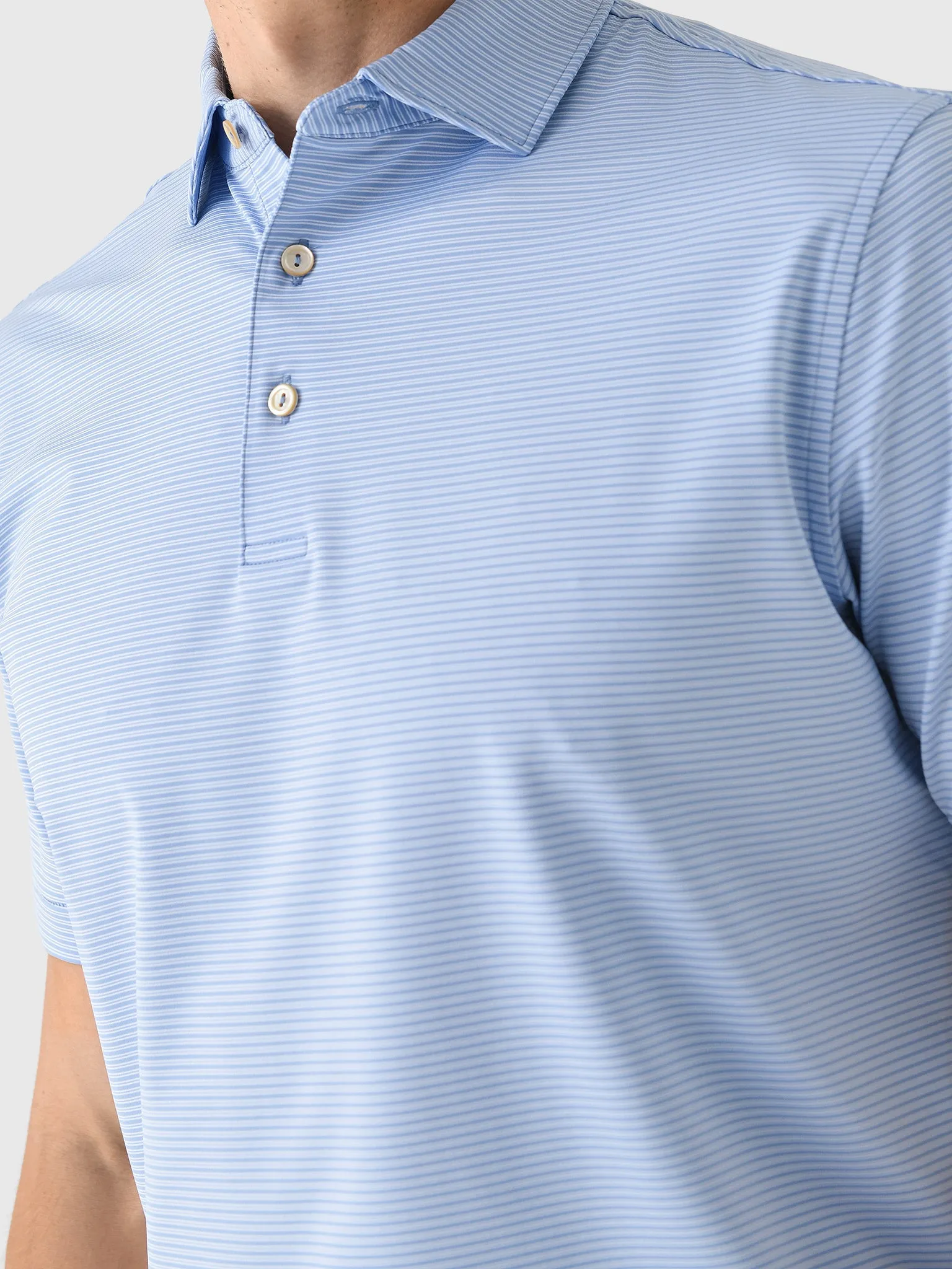 Peter Millar Crown Sport Men's Grove Performance Jersey Polo sold by Saint Bernard product image thumbnail 5