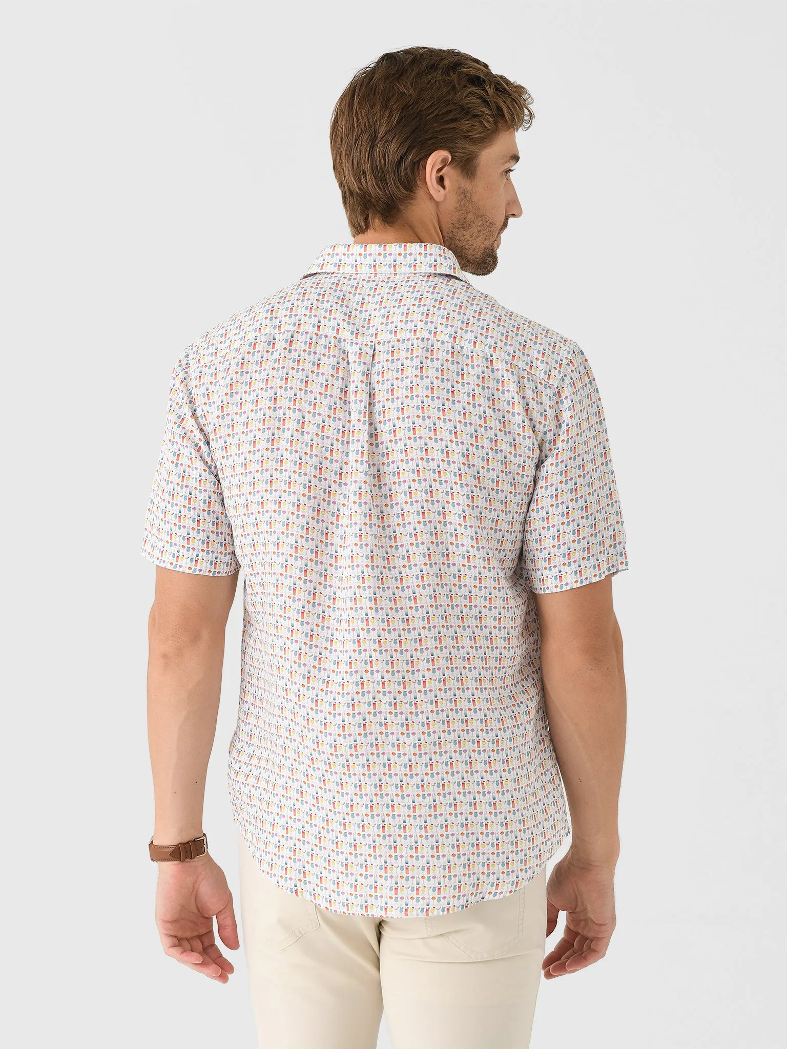 Johnnie-O Men's 5 O'Clock Somewhere Hangin' Out Button-Down Shirt sold by Saint Bernard product image thumbnail 4