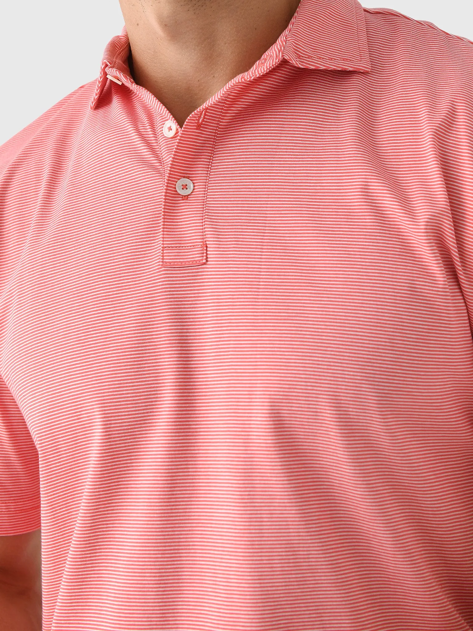 Peter Millar Crown Men's Carpenter Stripe Crown Comfort Polo sold by Saint Bernard product image thumbnail 5