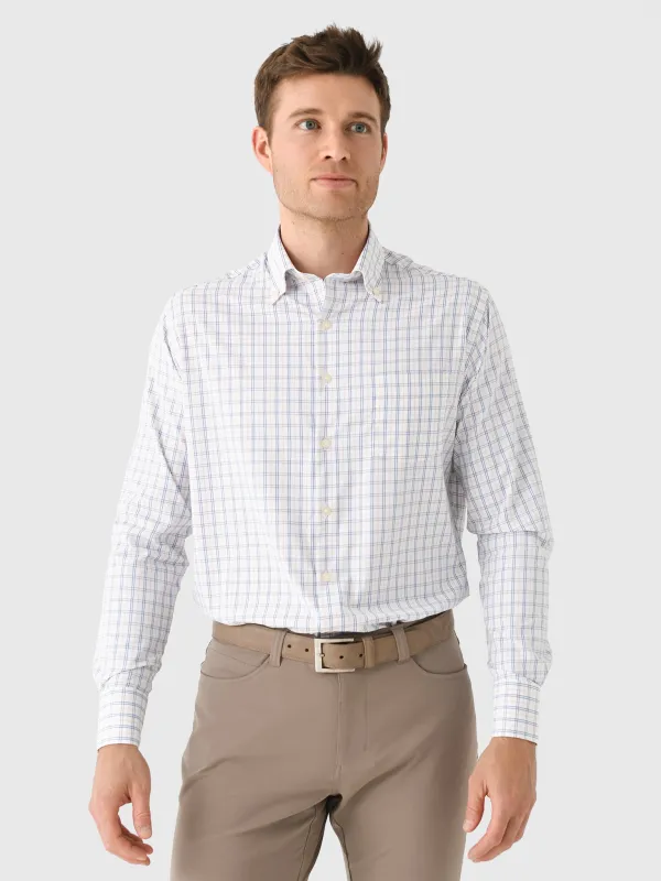 Peter Millar Crown Men's Tyrrell Performance Twill Sport Shirt sold by Saint Bernard