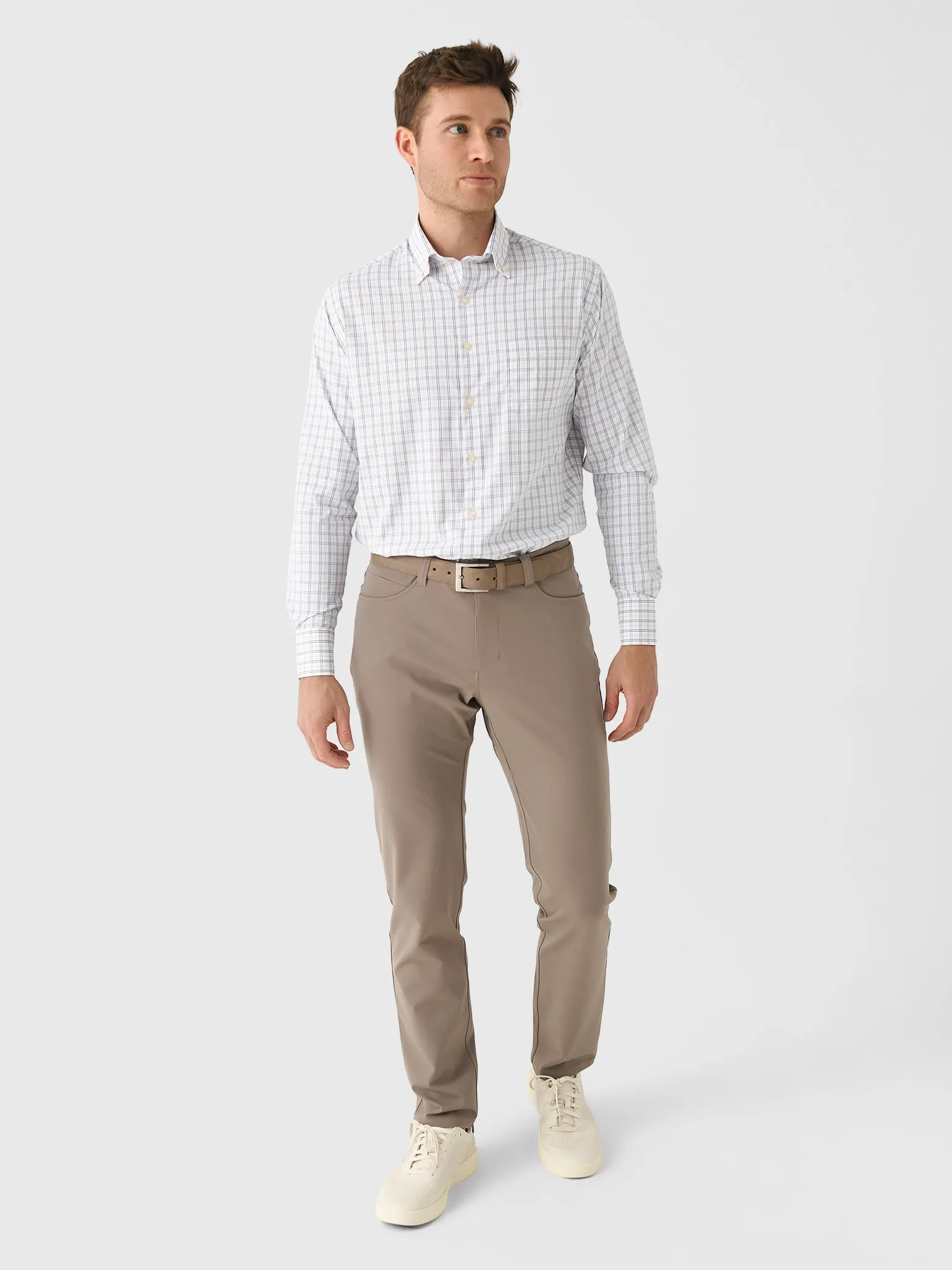 Peter Millar Crown Men's Tyrrell Performance Twill Sport Shirt sold by Saint Bernard product image thumbnail 2