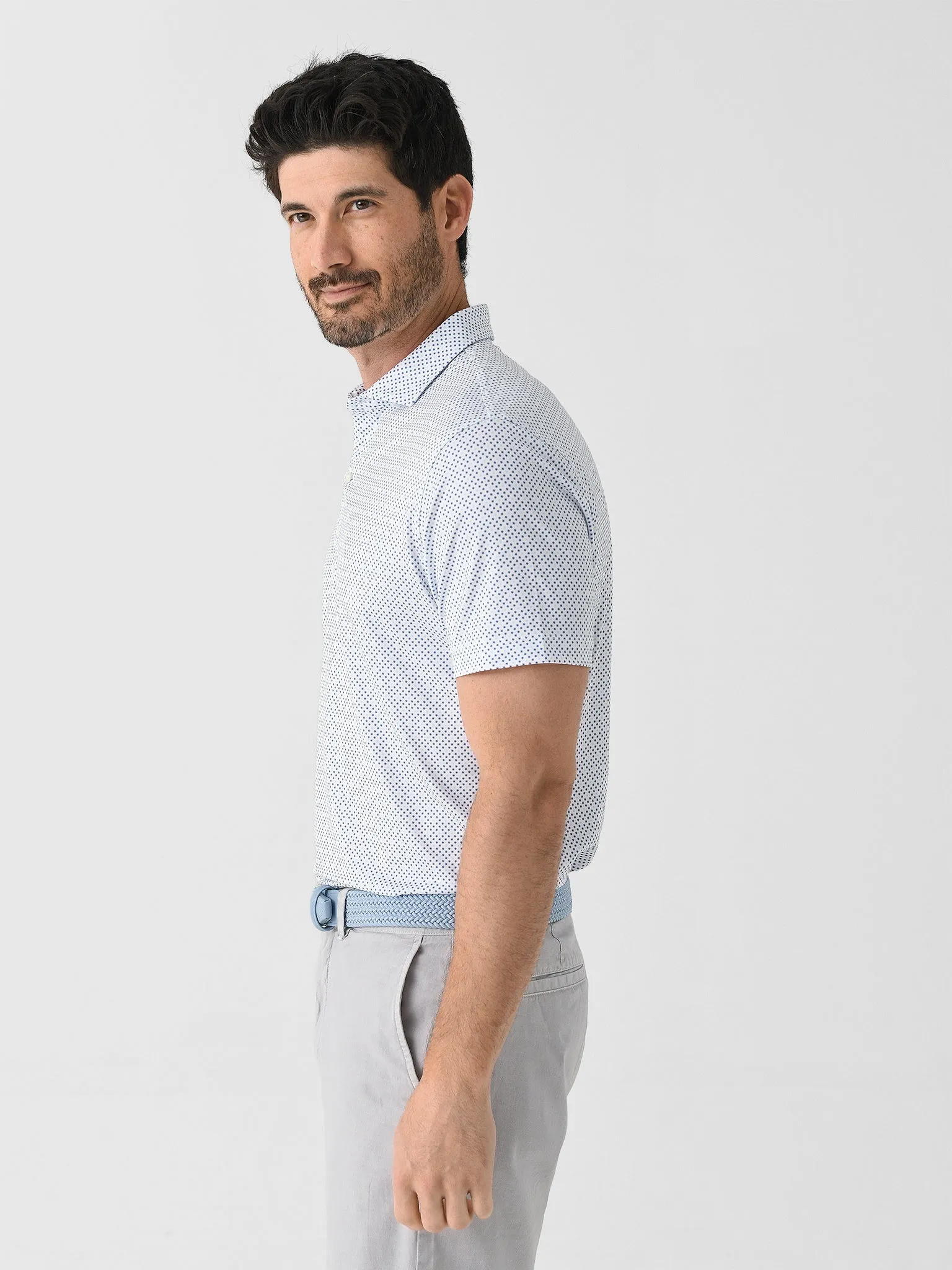 Johnnie-O Men's Maxim Performance Jersey Polo sold by Saint Bernard product image thumbnail 3