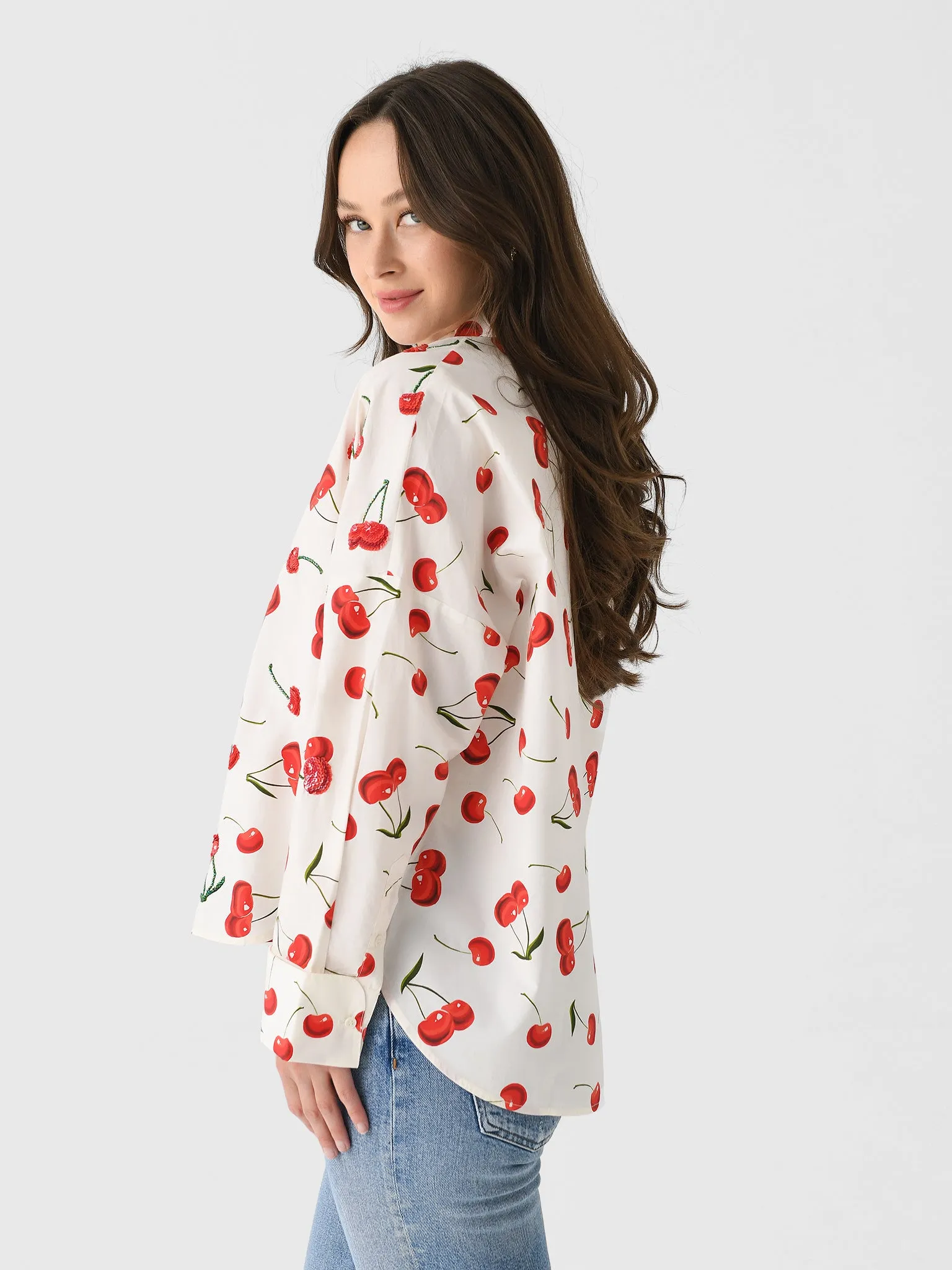 Essentiel Antwerp Women's Herfst Embellished Shirt sold by Saint Bernard product image thumbnail 3