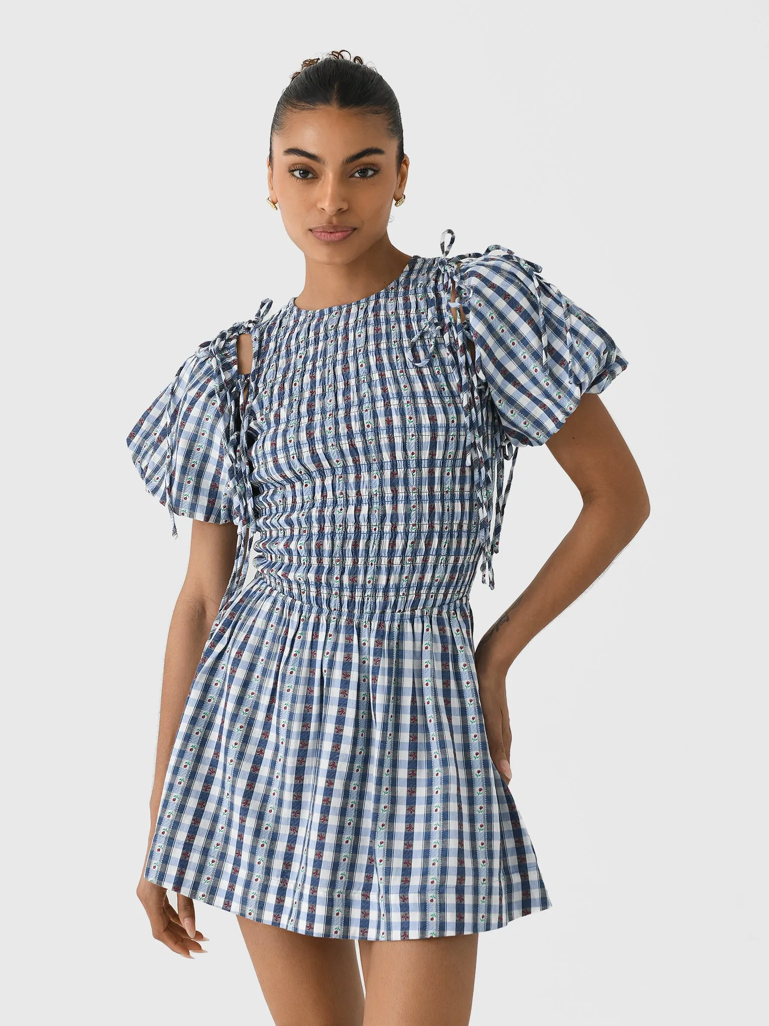 Damson Madder Women's Becca Mini Dress sold by Saint Bernard