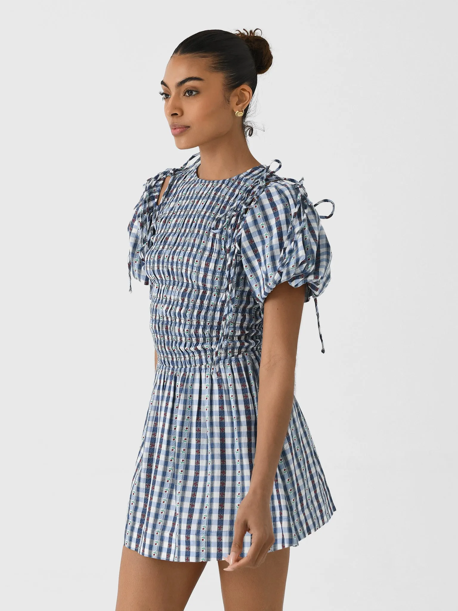 Damson Madder Women's Becca Mini Dress sold by Saint Bernard product image thumbnail 3