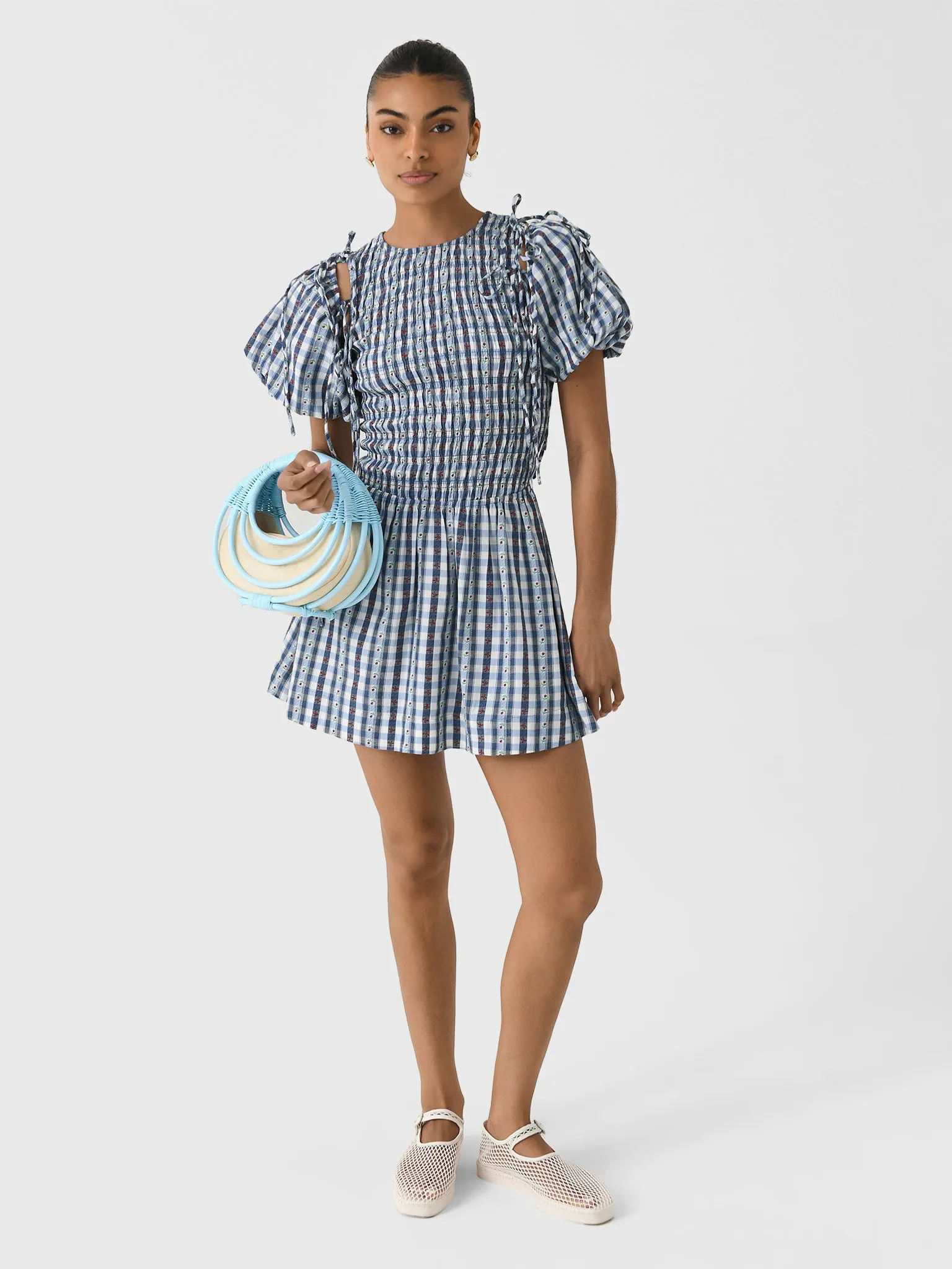 Damson Madder Women's Becca Mini Dress sold by Saint Bernard product image thumbnail 2