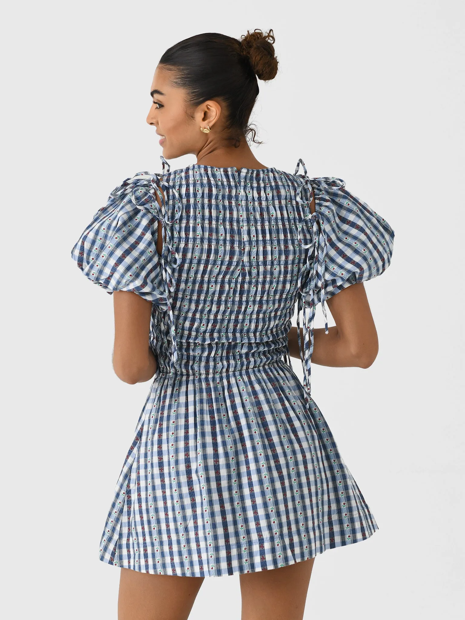 Damson Madder Women's Becca Mini Dress sold by Saint Bernard product image thumbnail 4