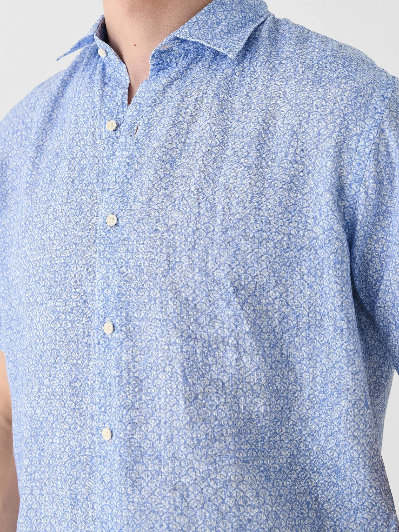 Peter Millar Crown Men's Champlain Linen Sport Shirt sold by Saint Bernard product image thumbnail 5