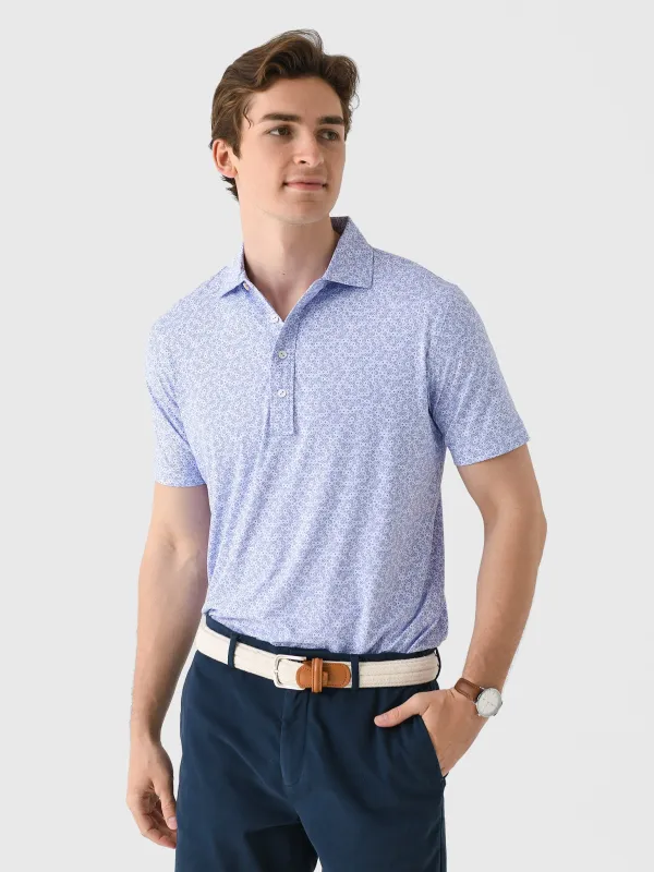 Peter Millar Crown Crafted Men's Avenue Performance Jersey Polo made by Peter Millar