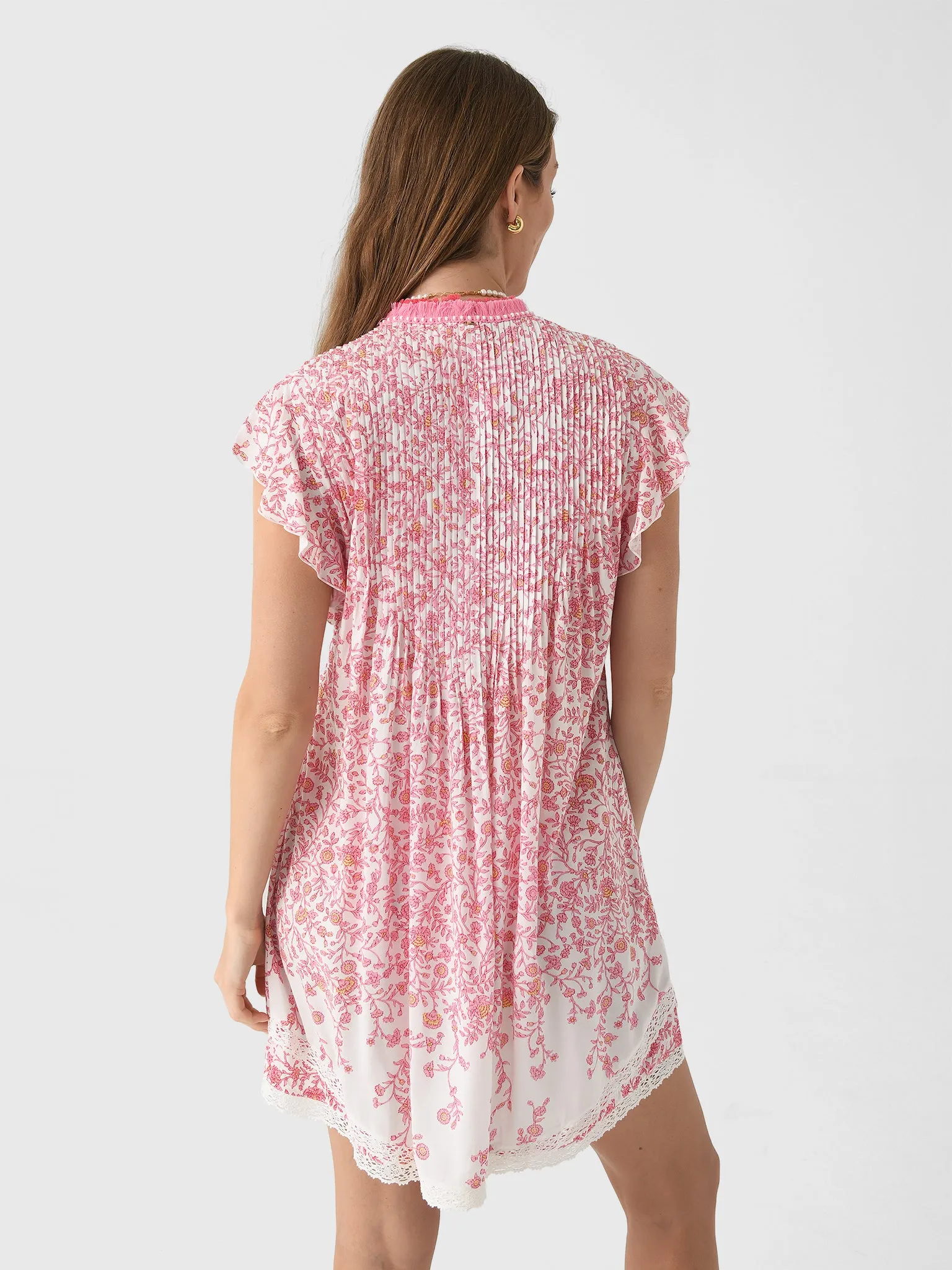 Poupette St Barth Women's Sasha Mini Dress sold by Saint Bernard product image thumbnail 4