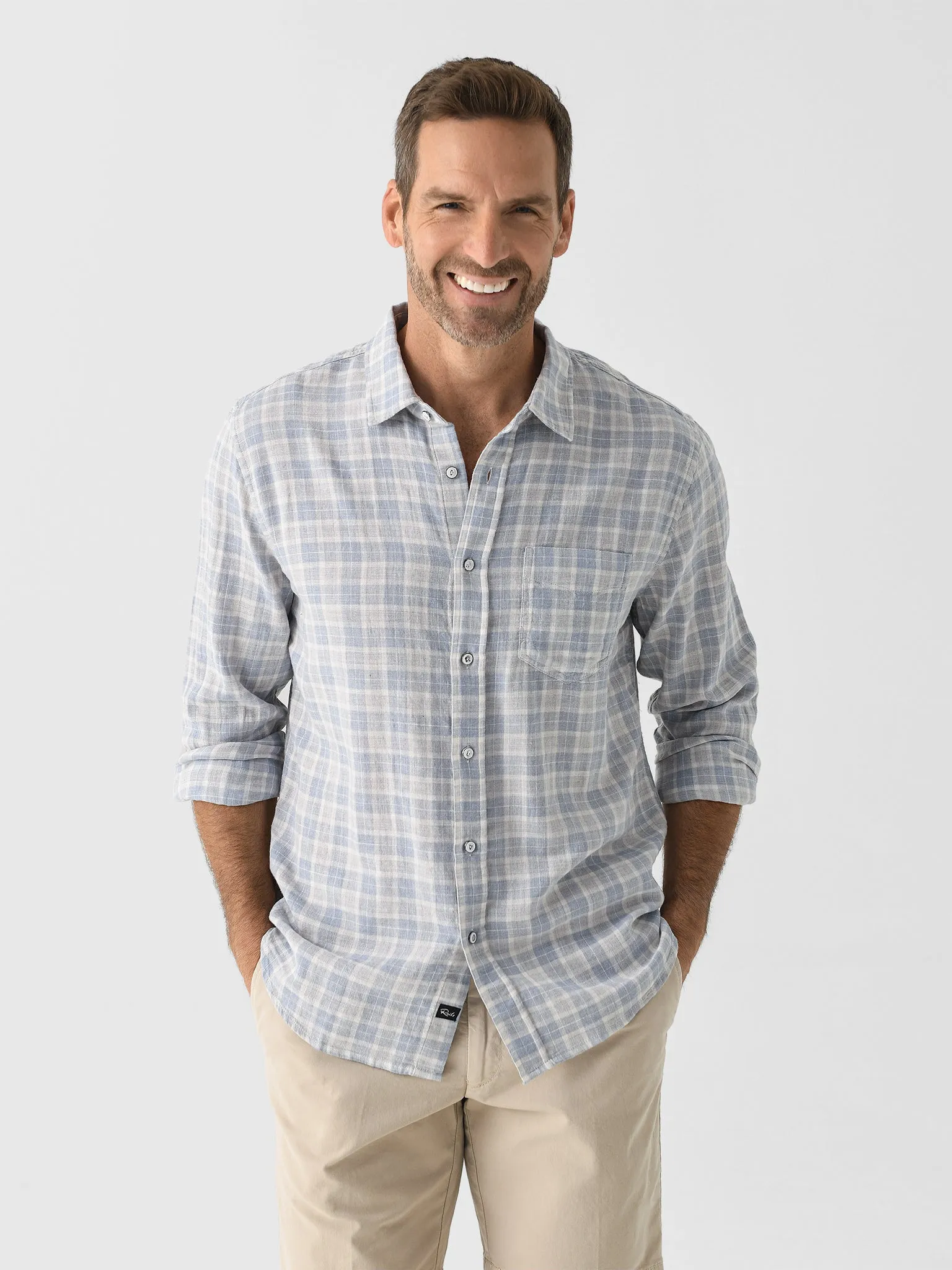 Rails Men's Wyatt Button-Down Shirt sold by Saint Bernard