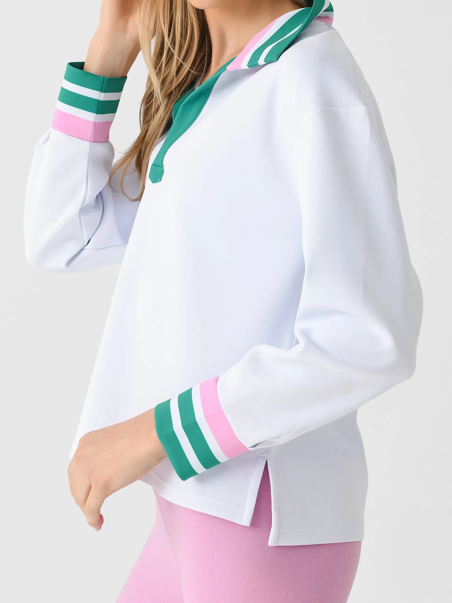 Addison Bay Women's Easy Rugby Sweatshirt sold by Saint Bernard product image thumbnail 5
