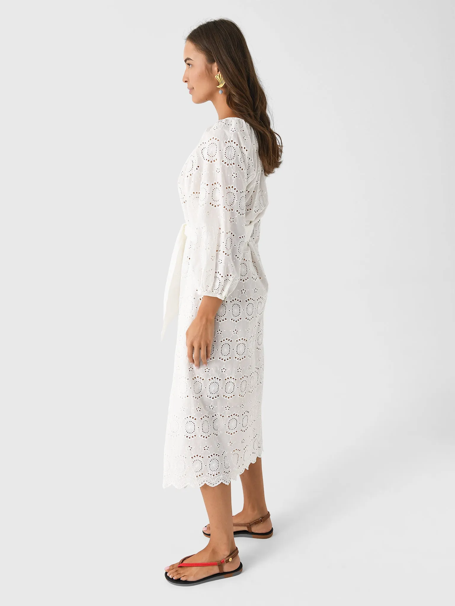 Natalie Martin Women's Alex Sash Midi Dress sold by Saint Bernard product image thumbnail 2