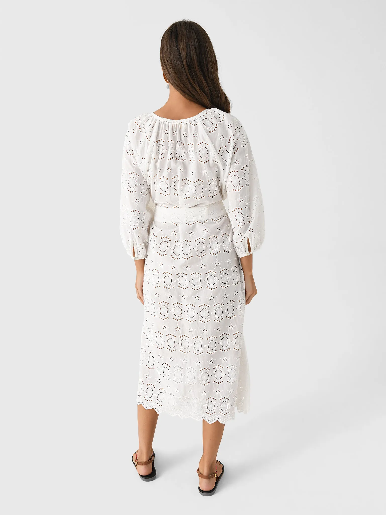 Natalie Martin Women's Alex Sash Midi Dress sold by Saint Bernard product image thumbnail 3