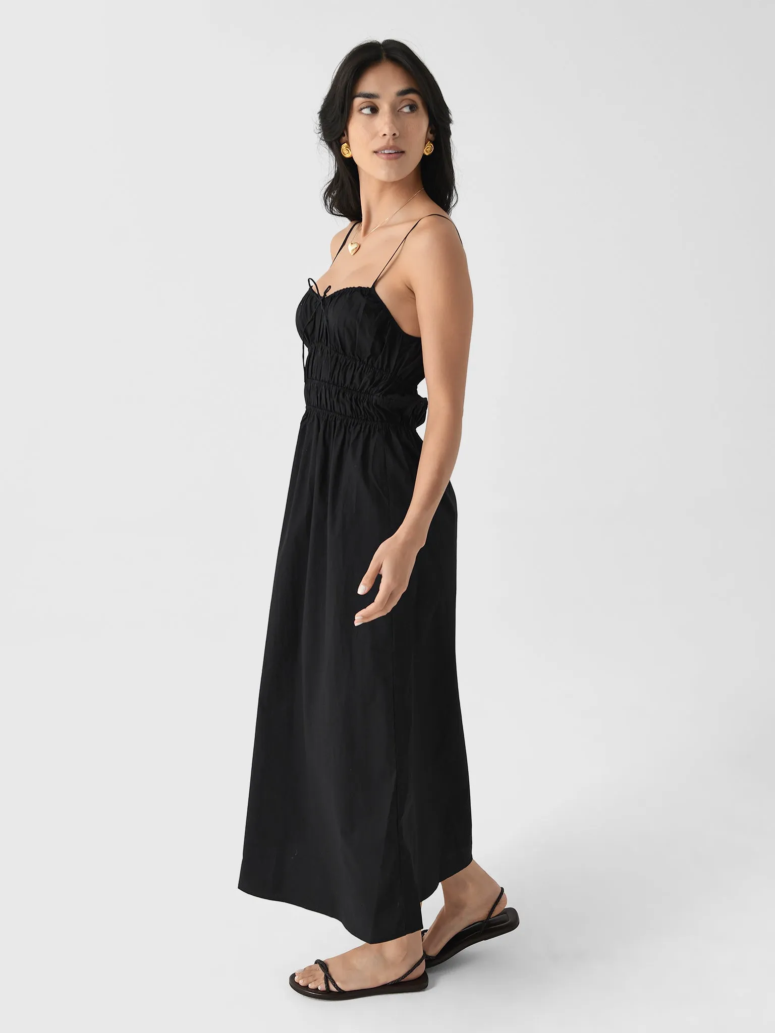 Faithfull The Brand Women's Marianne Midi Dress sold by Saint Bernard product image thumbnail 2