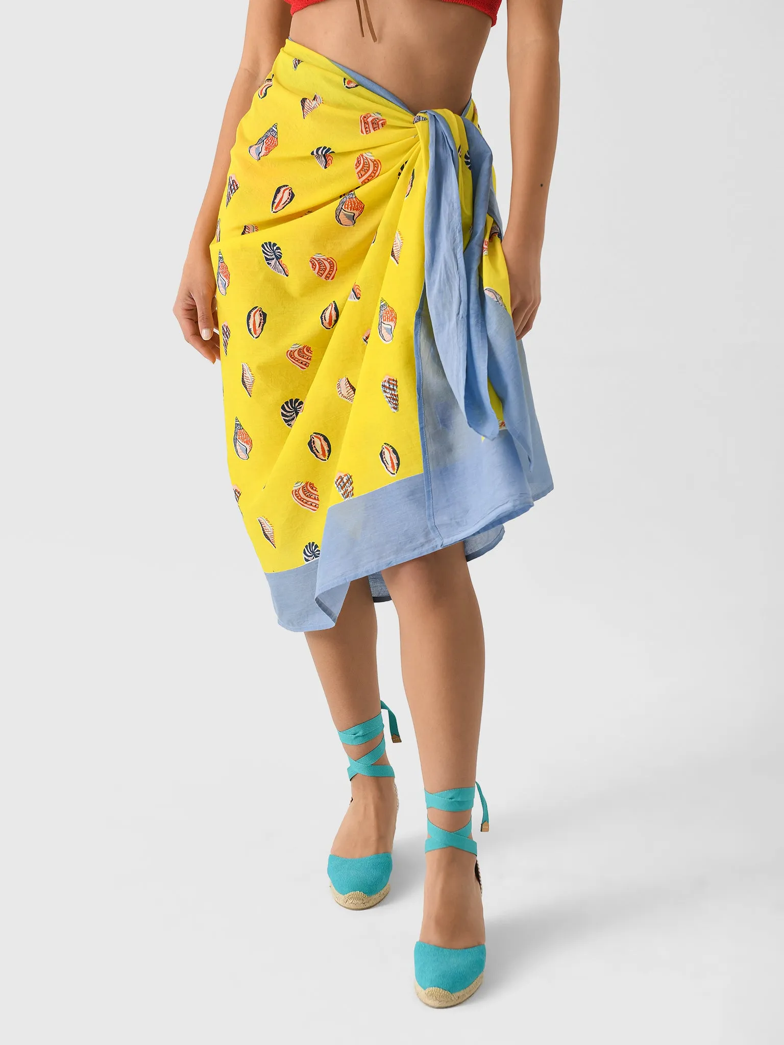 Sunshine Tienda Women's Shell Sarong sold by Saint Bernard