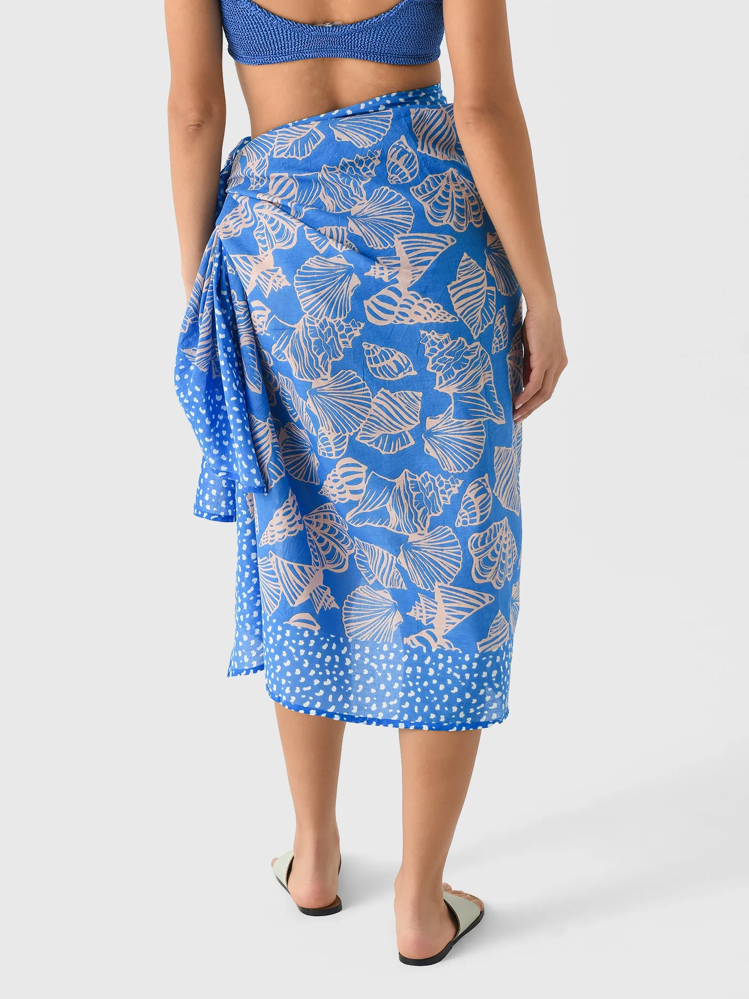 Sunshine Tienda Women's Mermaid Dot Sarong sold by Saint Bernard product image thumbnail 4