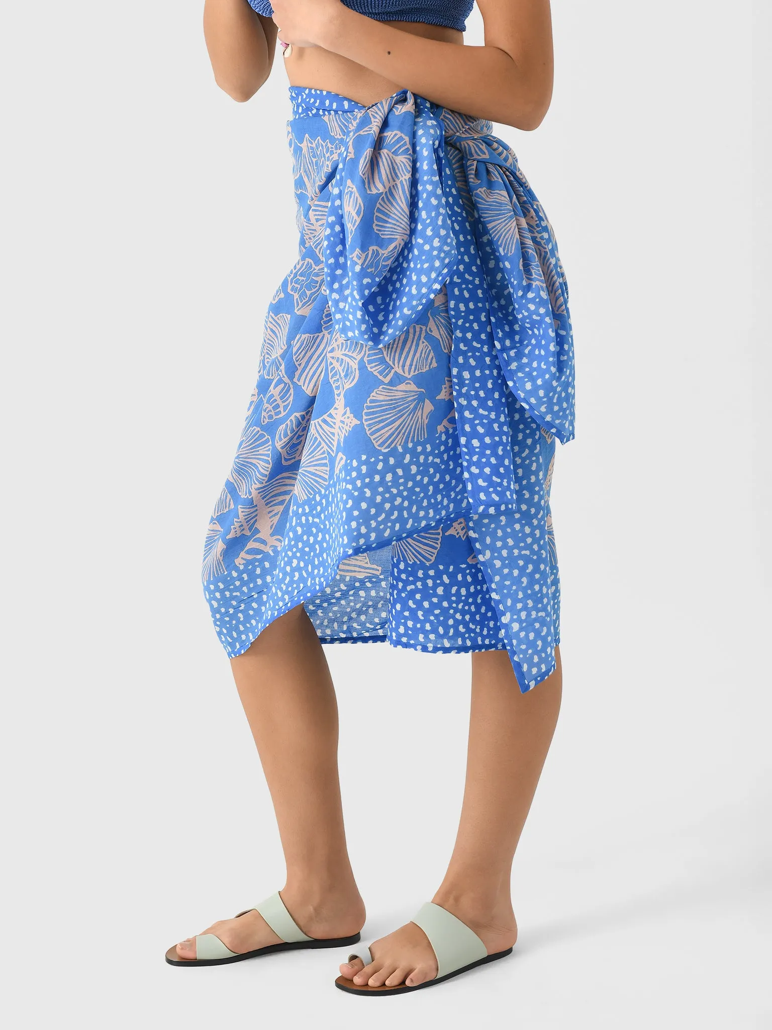 Sunshine Tienda Women's Mermaid Dot Sarong sold by Saint Bernard product image thumbnail 3