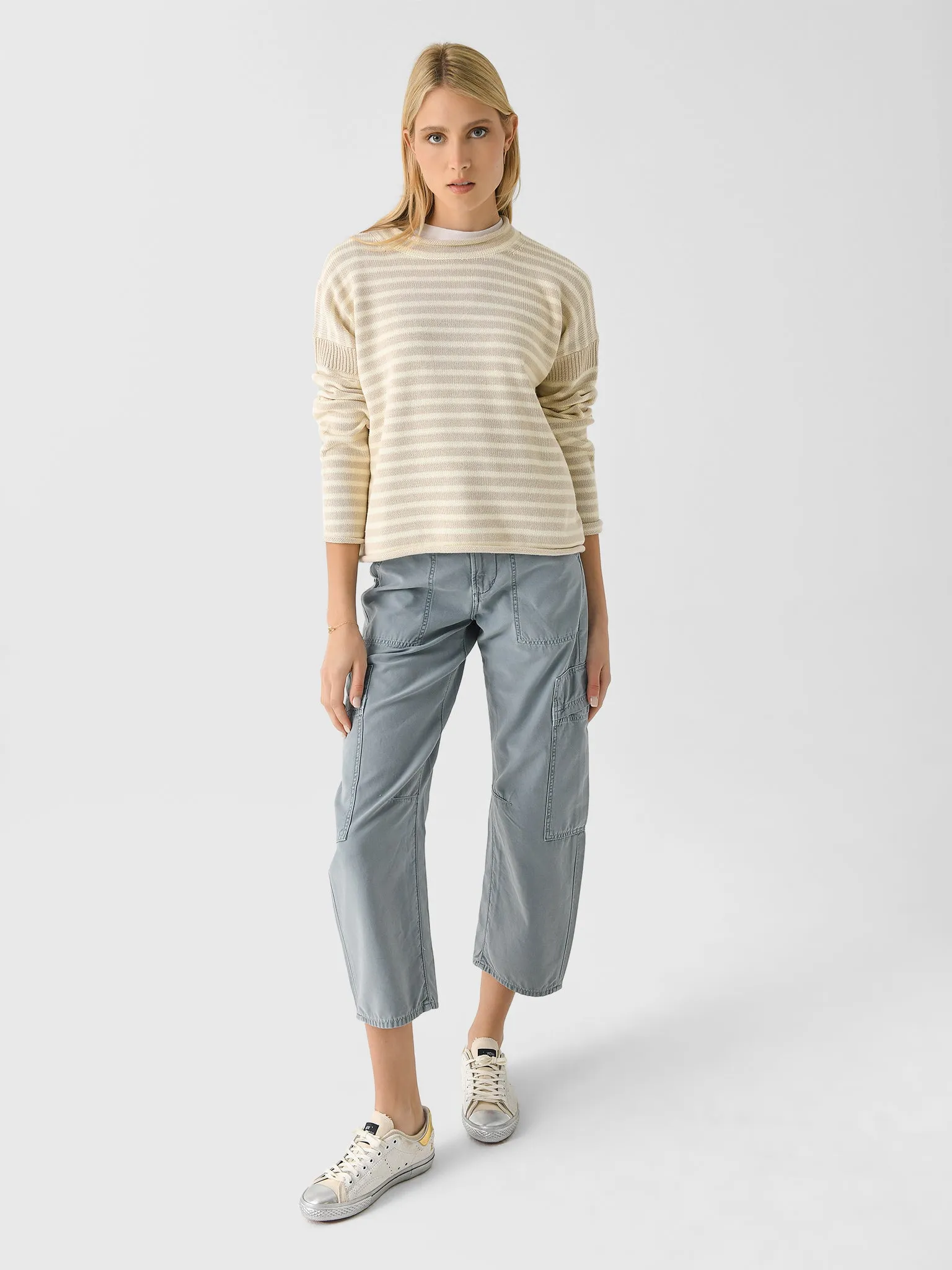 Alex Mill Women's Mariner Striped Rollneck Sweater sold by Saint Bernard product image thumbnail 2