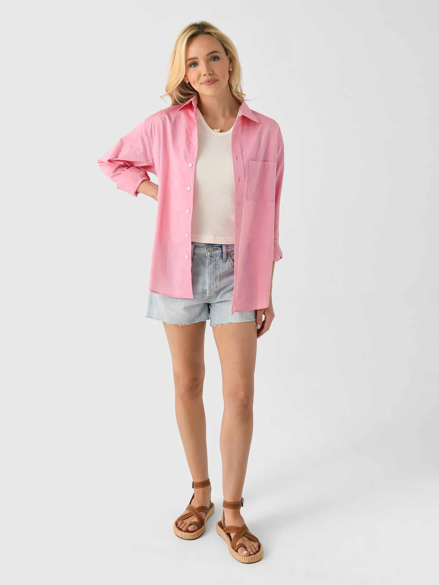 DONNI. Women's The Oxford Shirt sold by Saint Bernard product image thumbnail 2