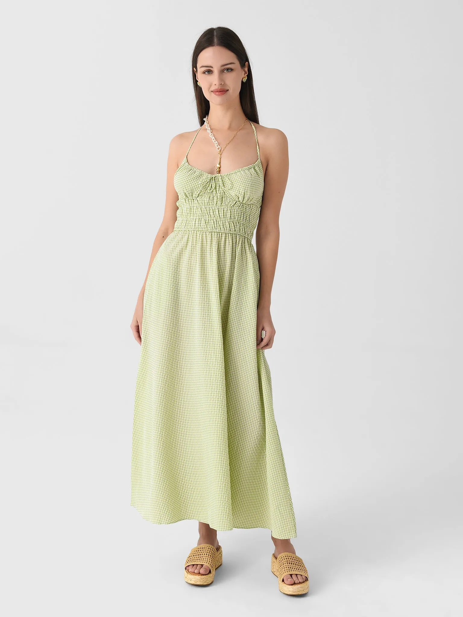 Solid + Striped Women's Lolita Dress sold by Saint Bernard