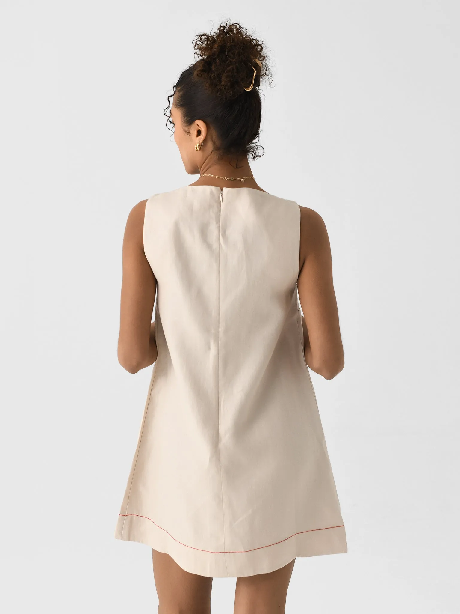 Bondi Born Women's Delphi Boat Neck Mini Dress sold by Saint Bernard product image thumbnail 4