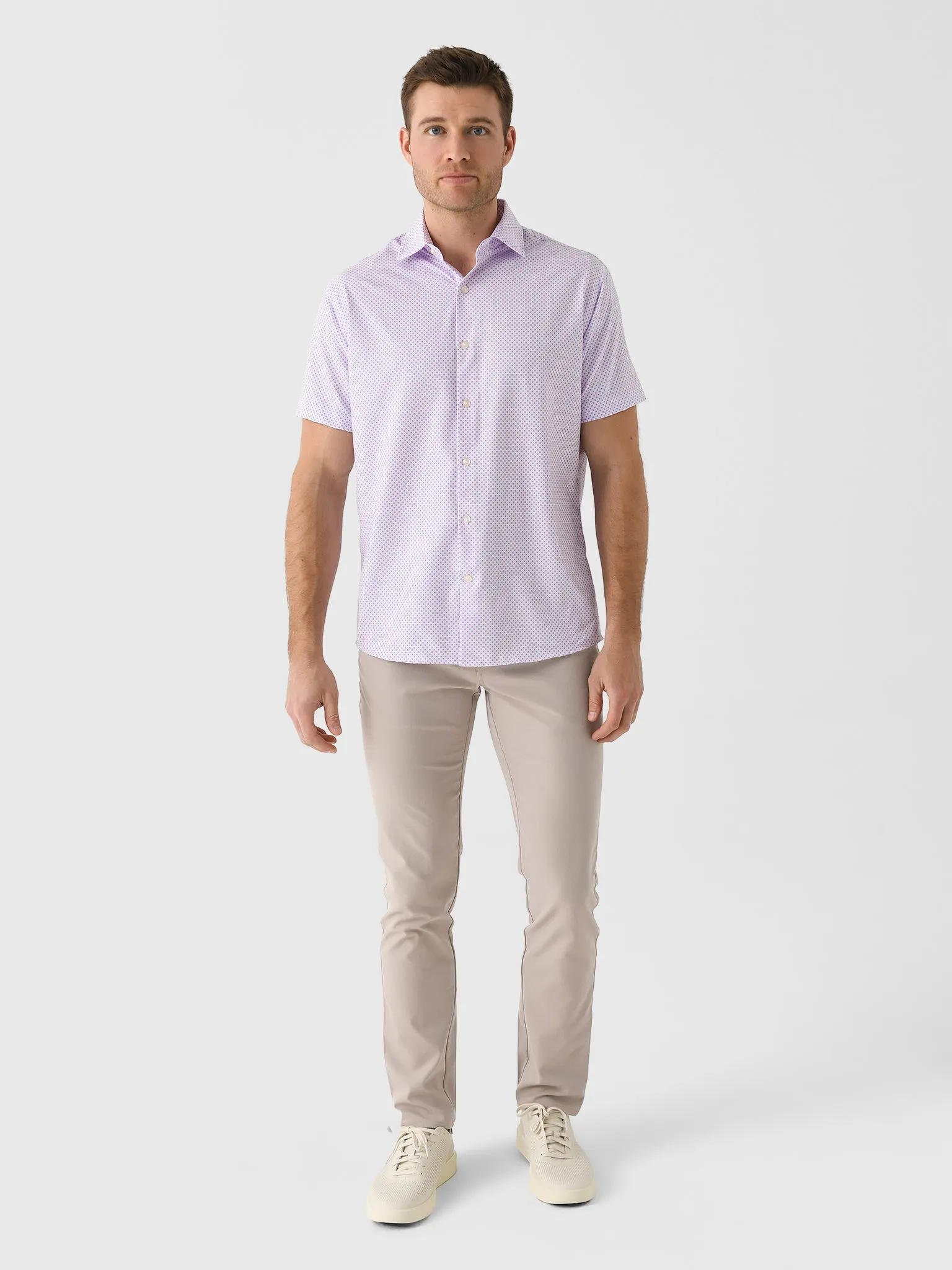 Peter Millar Crown Men's Hudson Performance Poplin Sport Shirt sold by Saint Bernard product image thumbnail 2