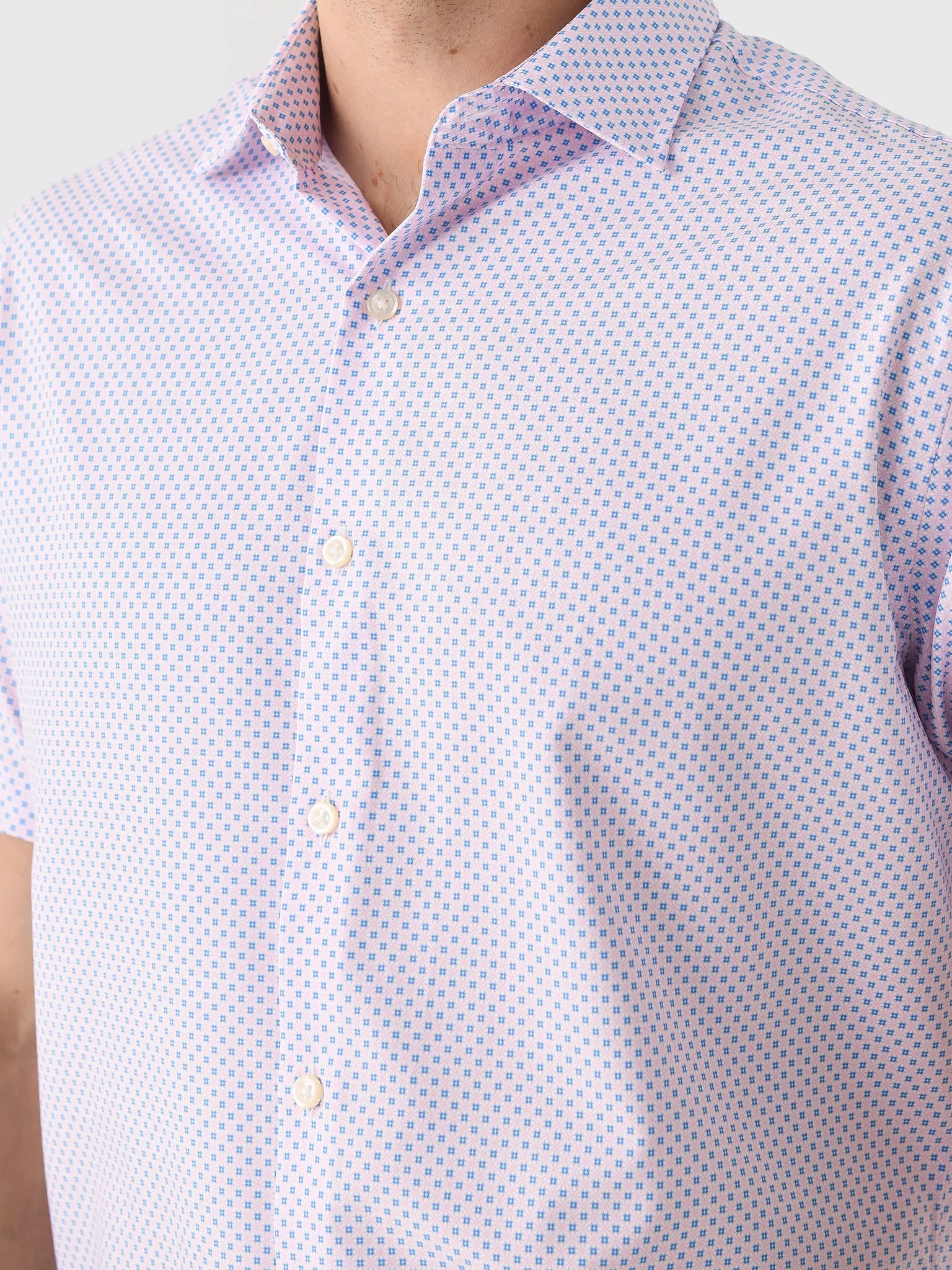 Peter Millar Crown Men's Hudson Performance Poplin Sport Shirt sold by Saint Bernard product image thumbnail 5