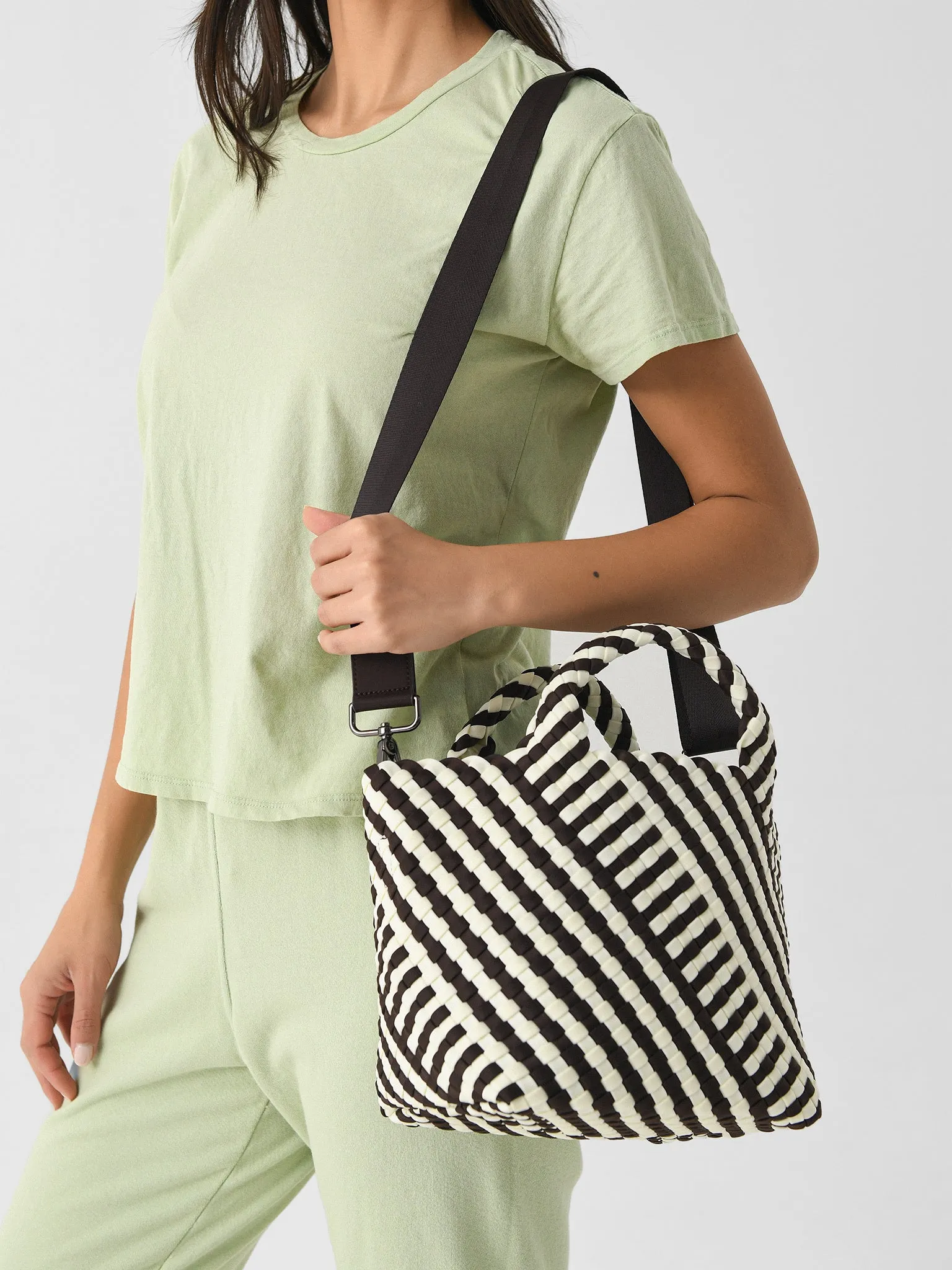 Naghedi St. Barths Small Graphic Stripe Tote sold by Saint Bernard product image thumbnail 2