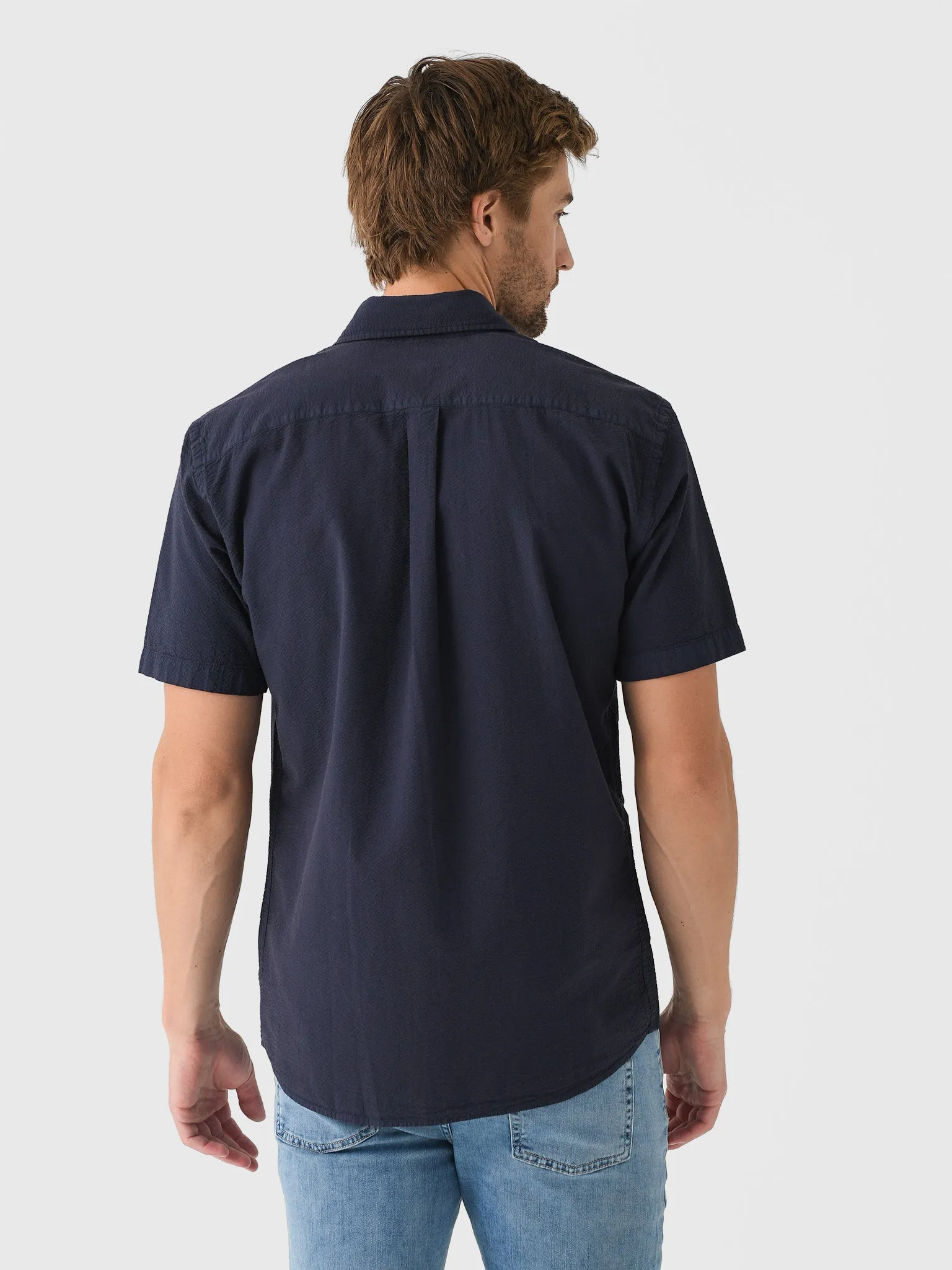 Peter Millar Crown Men's Seaward Cotton Sport Shirt sold by Saint Bernard product image thumbnail 4