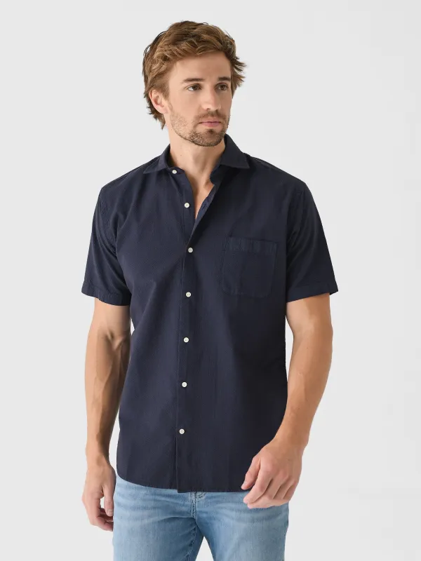 Peter Millar Crown Men's Seaward Cotton Sport Shirt sold by Saint Bernard