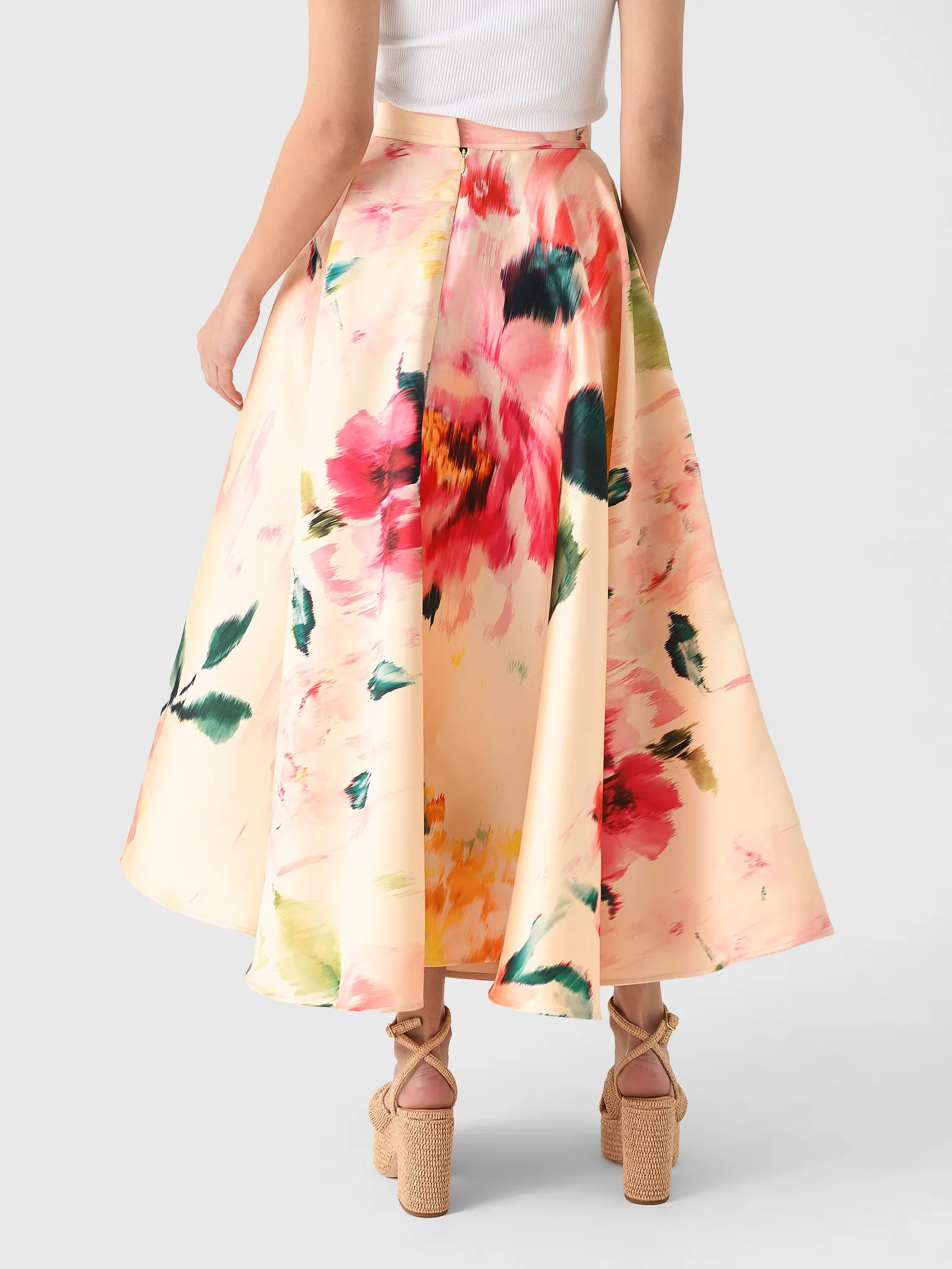 Marques Almeida Women's High Waist Midi A-Line Skirt sold by Saint Bernard product image thumbnail 4