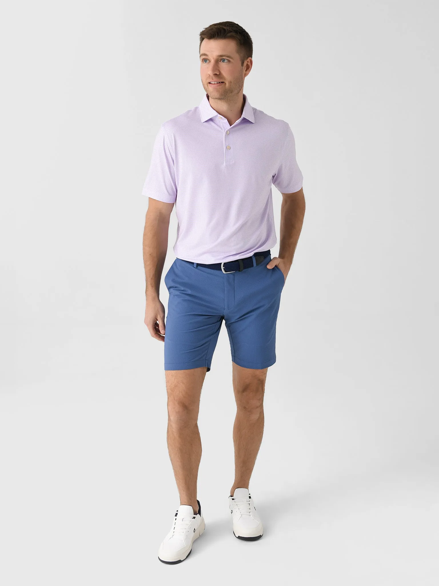 Peter Millar Crown Crafted Men's Matlock Seersucker Performance Short sold by Saint Bernard product image thumbnail 2
