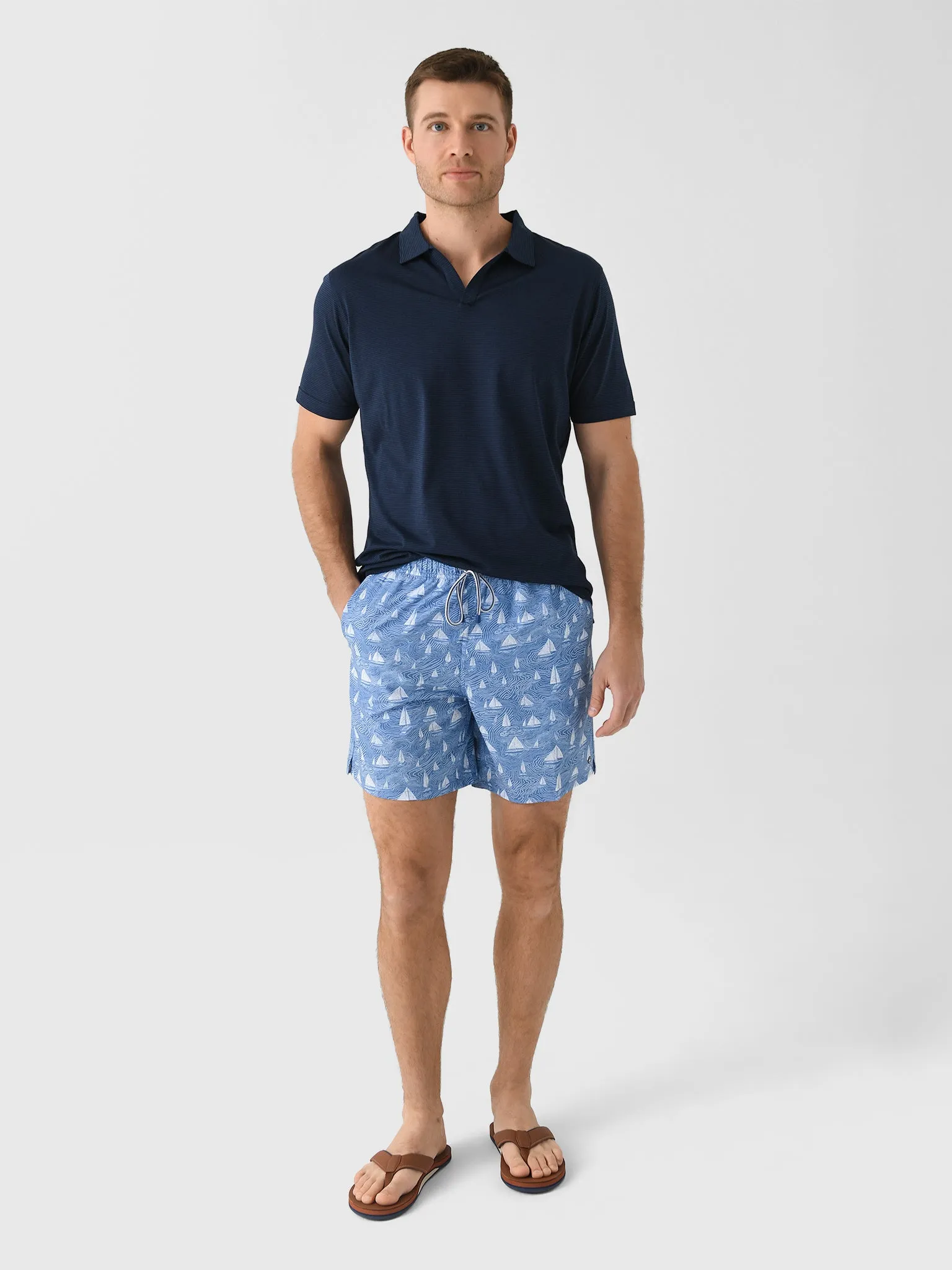 Peter Millar Crown Men's Set Sail Swim Trunk sold by Saint Bernard product image thumbnail 2