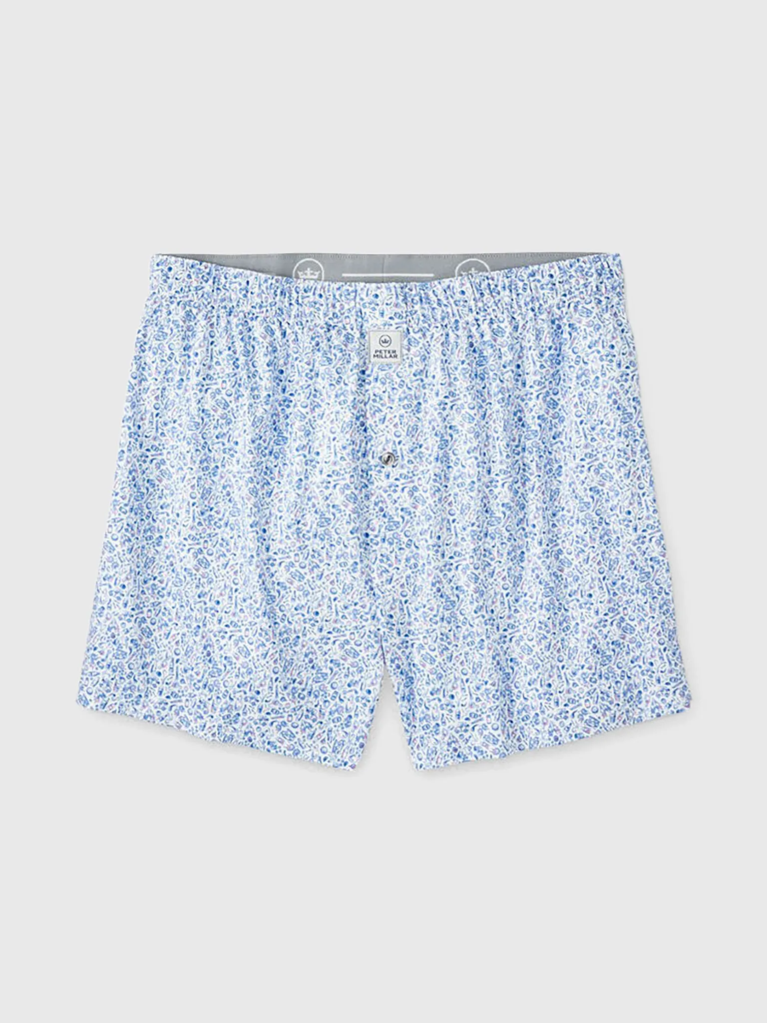 Peter Millar Crown Sport Men's Bar For The Course Performance Boxer Short sold by Saint Bernard