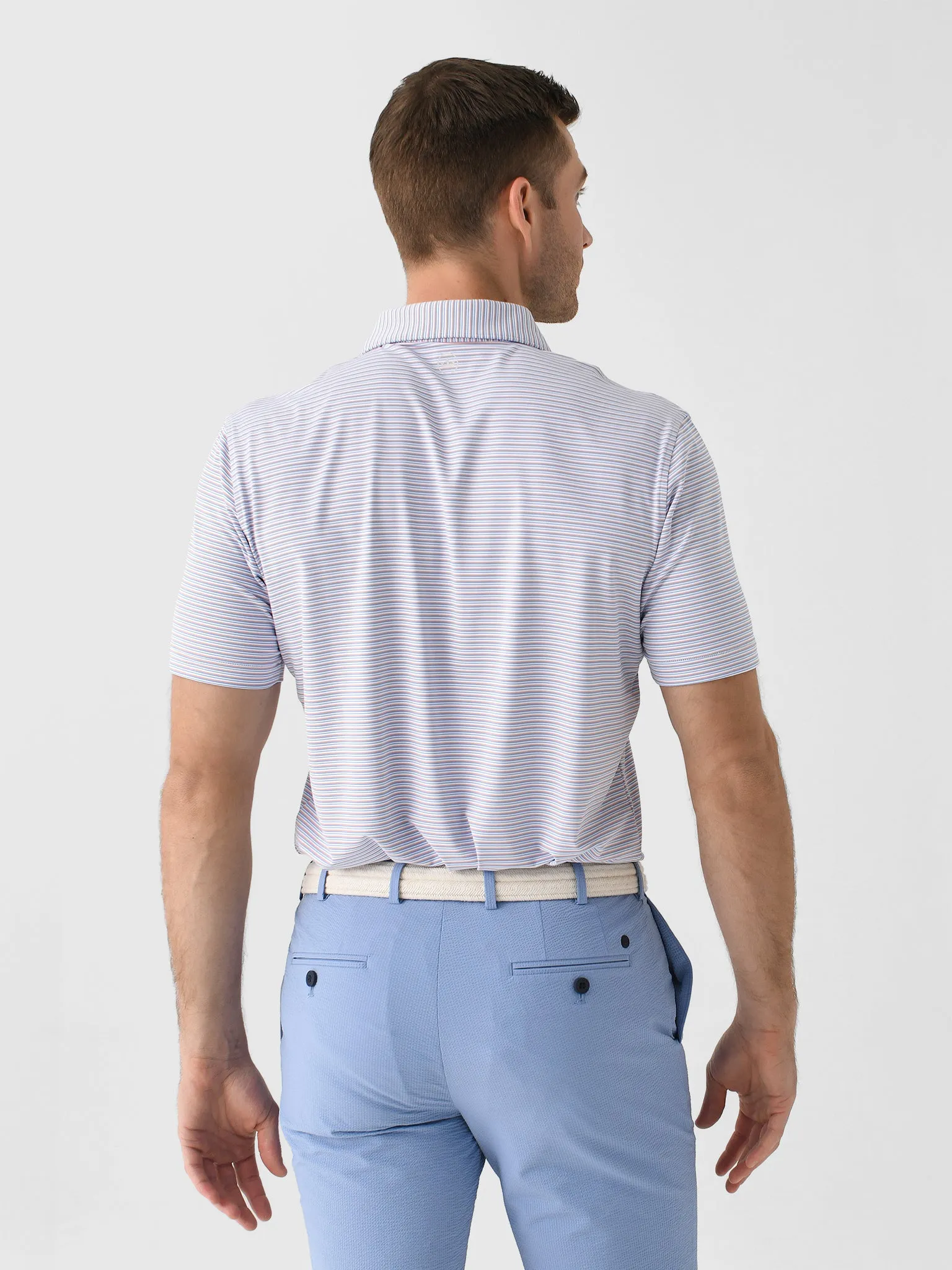 Peter Millar Crown Crafted Men's Alto Performance Jersey Polo sold by Saint Bernard product image thumbnail 4