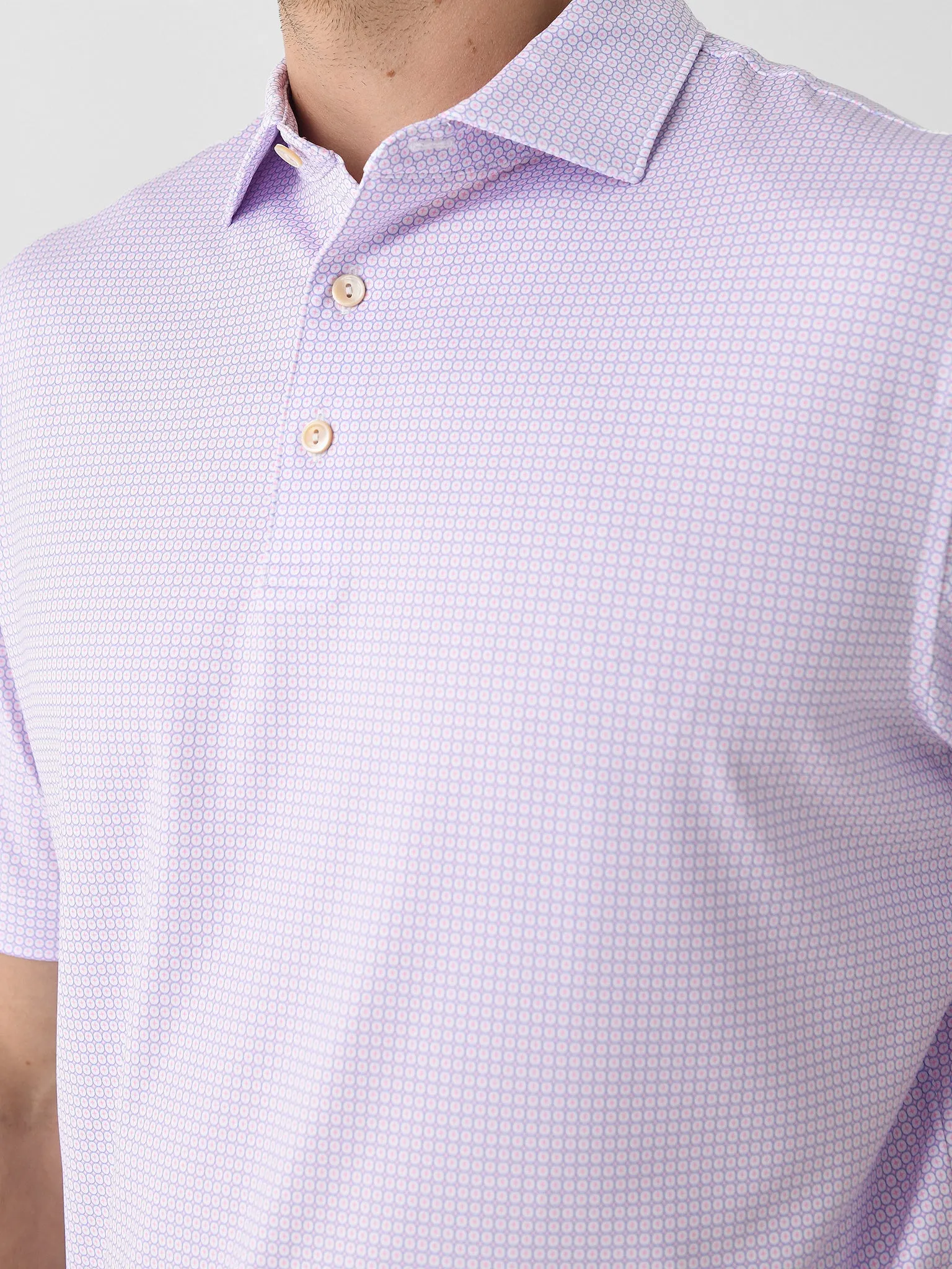 Peter Millar Crown Sport Men's Orbit Performance Jersey Polo sold by Saint Bernard product image thumbnail 5