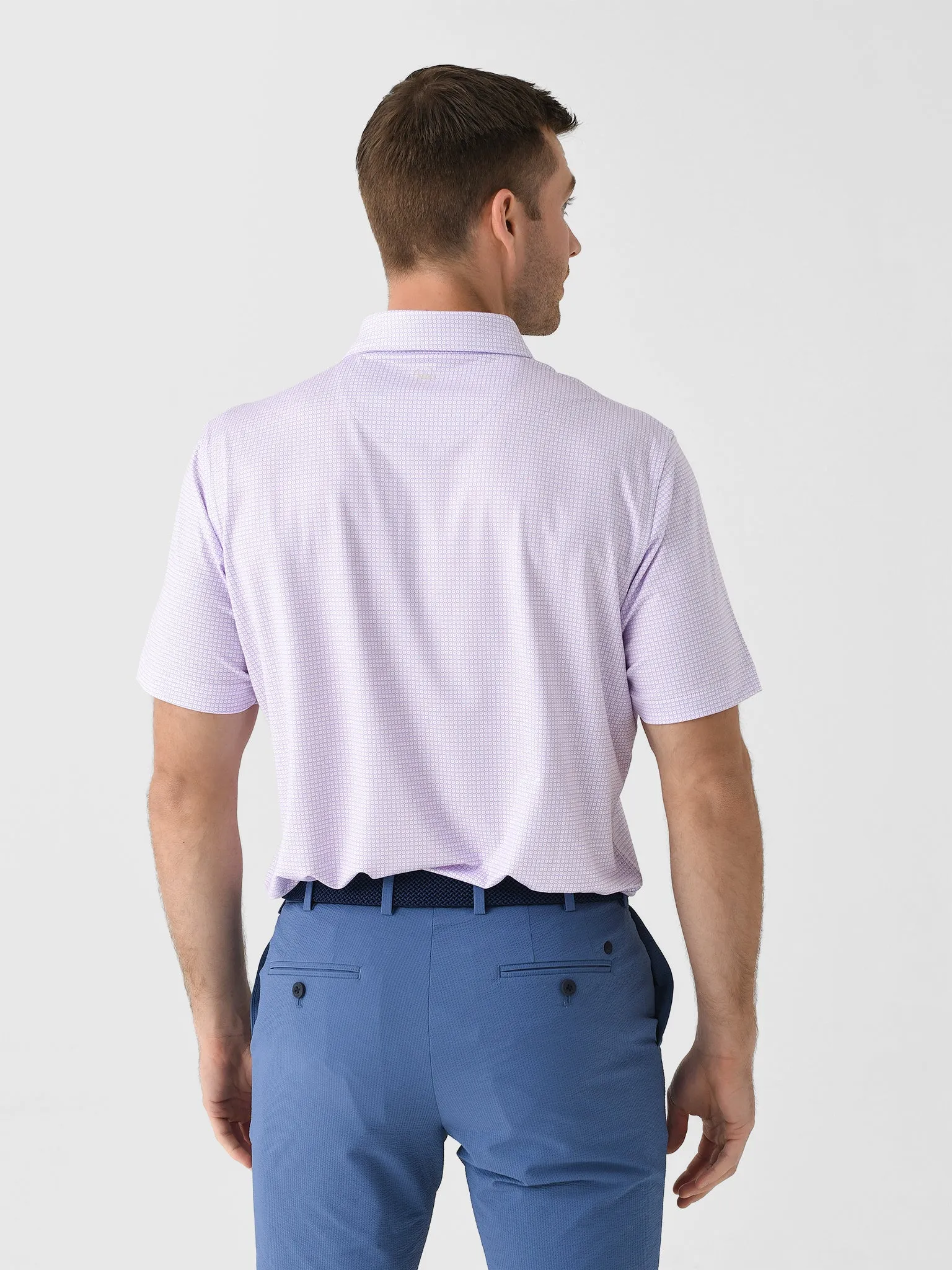 Peter Millar Crown Sport Men's Orbit Performance Jersey Polo sold by Saint Bernard product image thumbnail 4