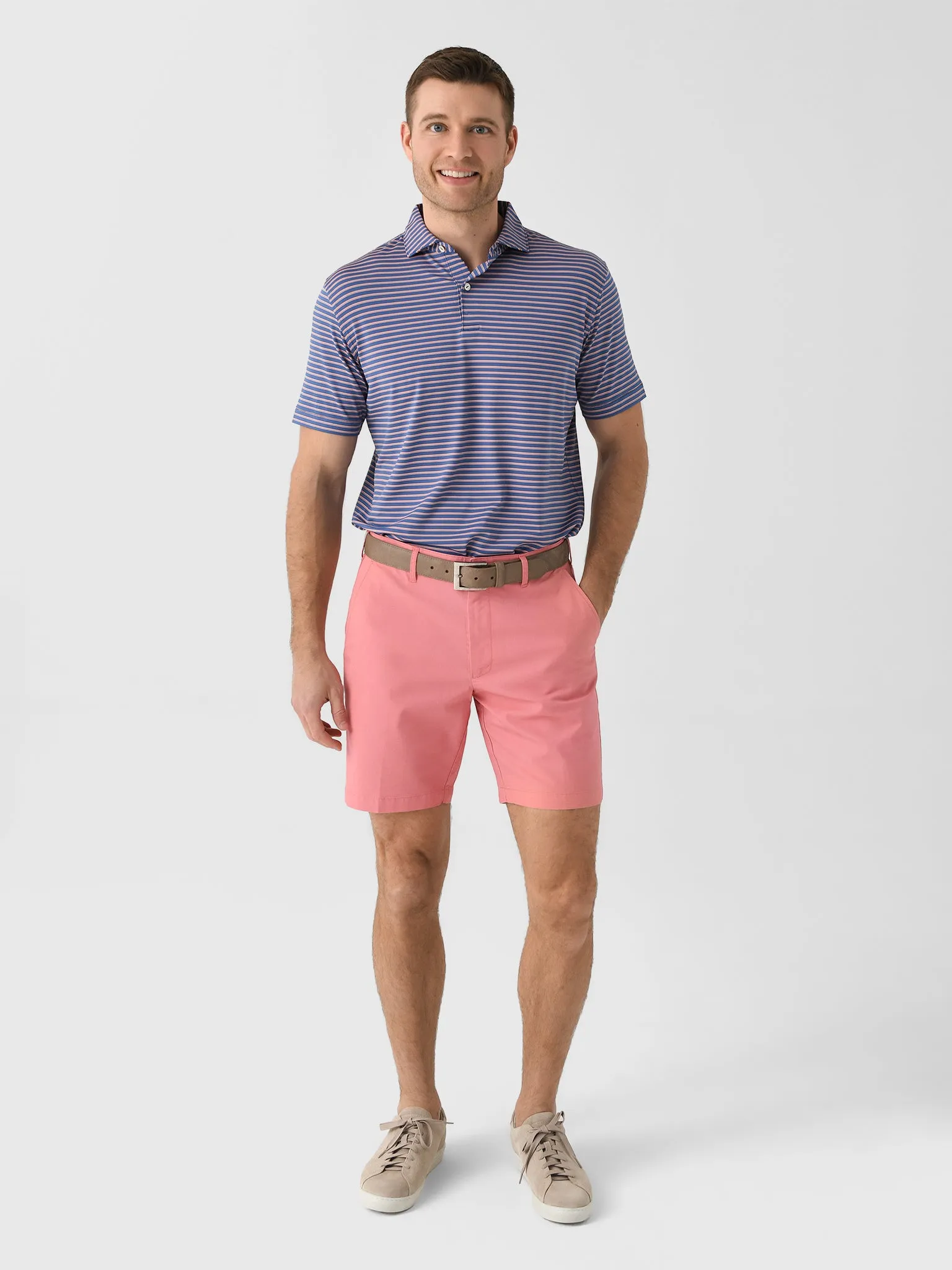 Peter Millar Crown Crafted Men's Bridge Performance Jersey Polo sold by Saint Bernard product image thumbnail 2