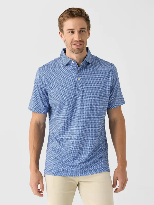 Peter Millar Crown Sport Men's Vega Performance Jersey Polo made by Peter Millar