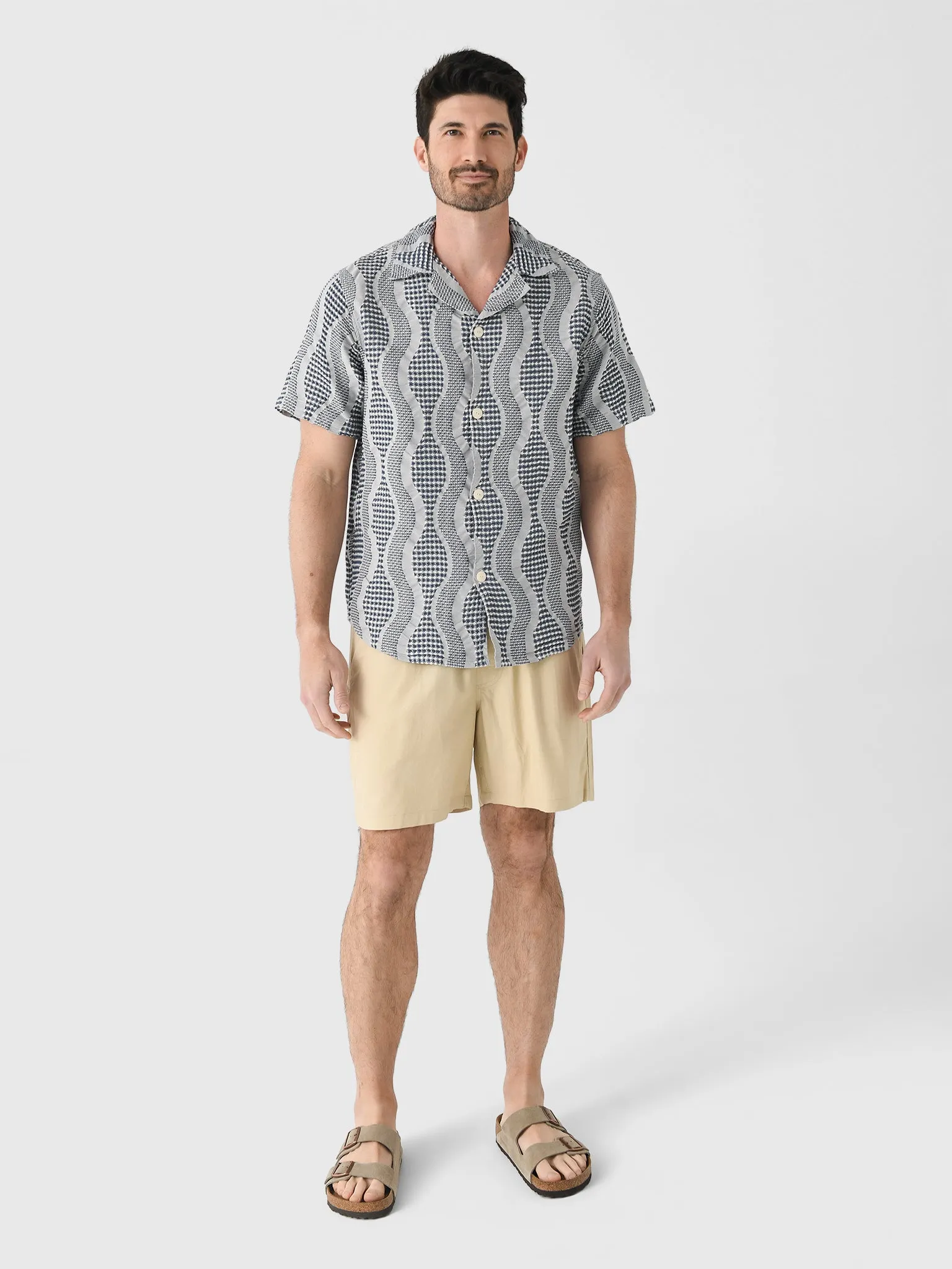 OAS Men's Como Cuba Waffle Shirt sold by Saint Bernard product image thumbnail 3