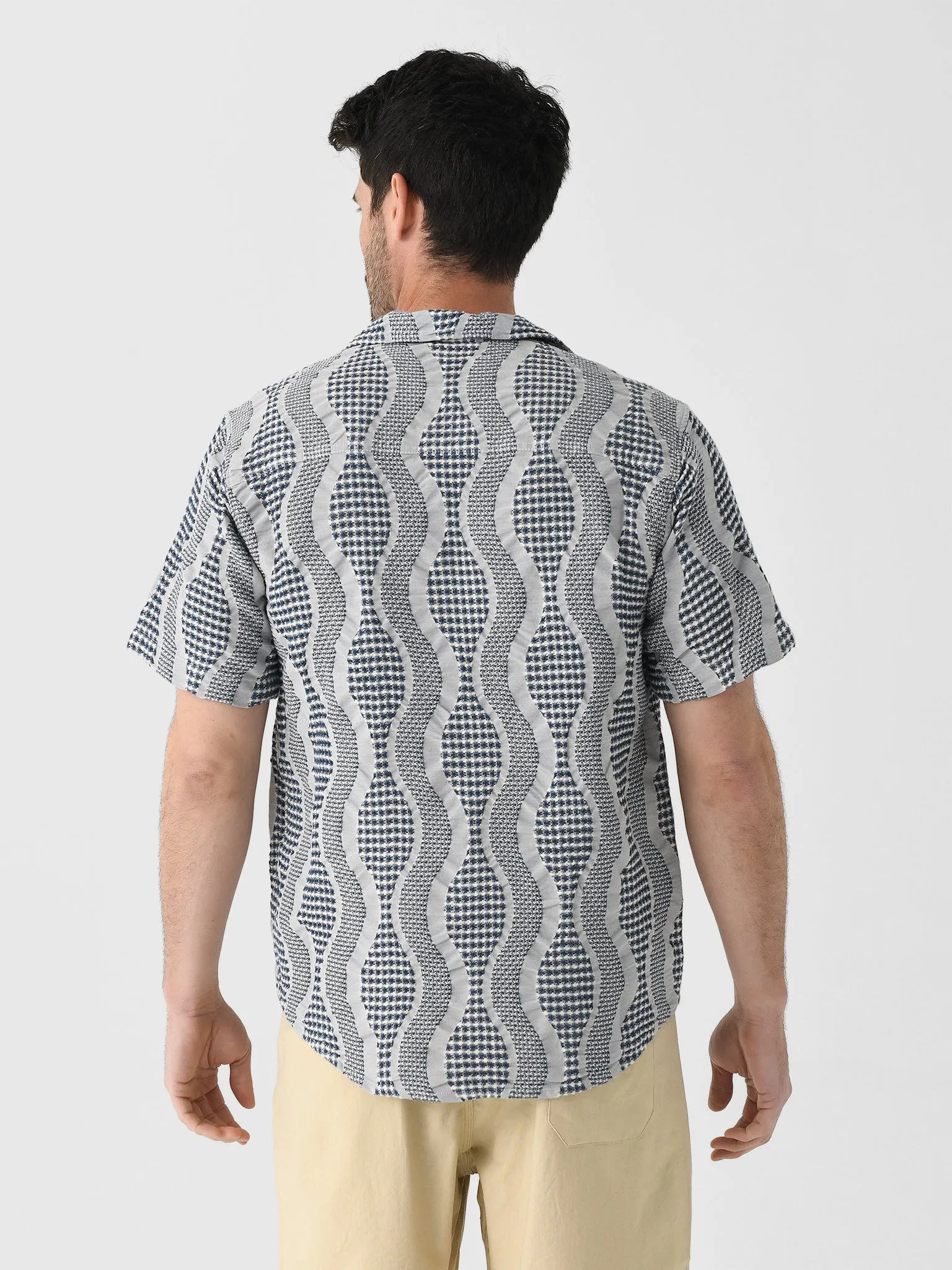 OAS Men's Como Cuba Waffle Shirt sold by Saint Bernard product image thumbnail 5