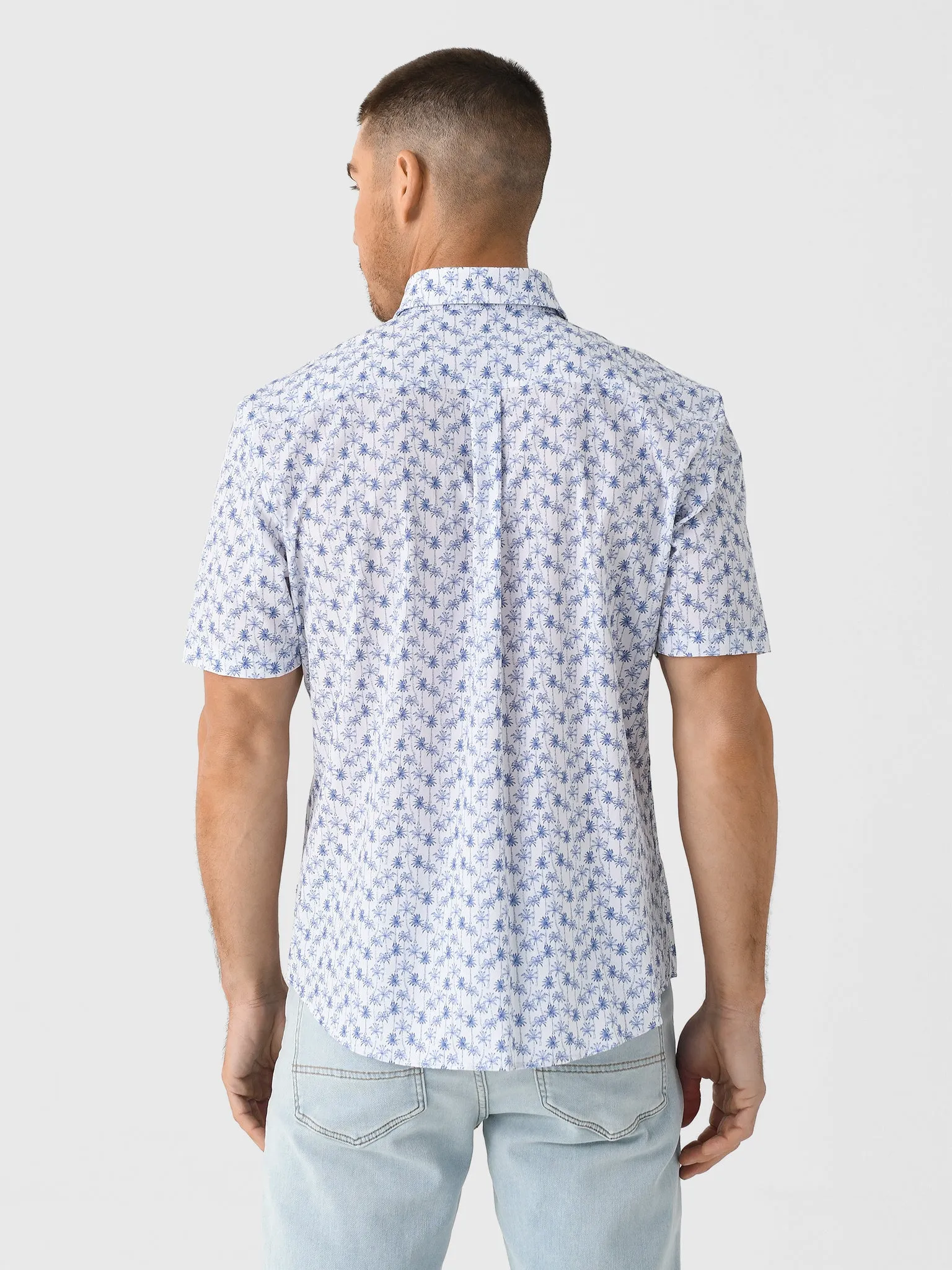 Johnnie-O Men's Mendocino Hangin' Out Knit Button-Down Shirt sold by Saint Bernard product image thumbnail 5